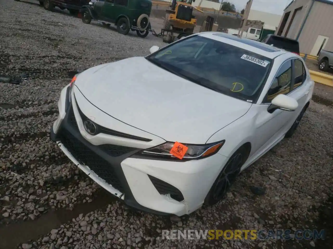 2 Photograph of a damaged car 4T1B11HK9KU224909 TOYOTA CAMRY 2019