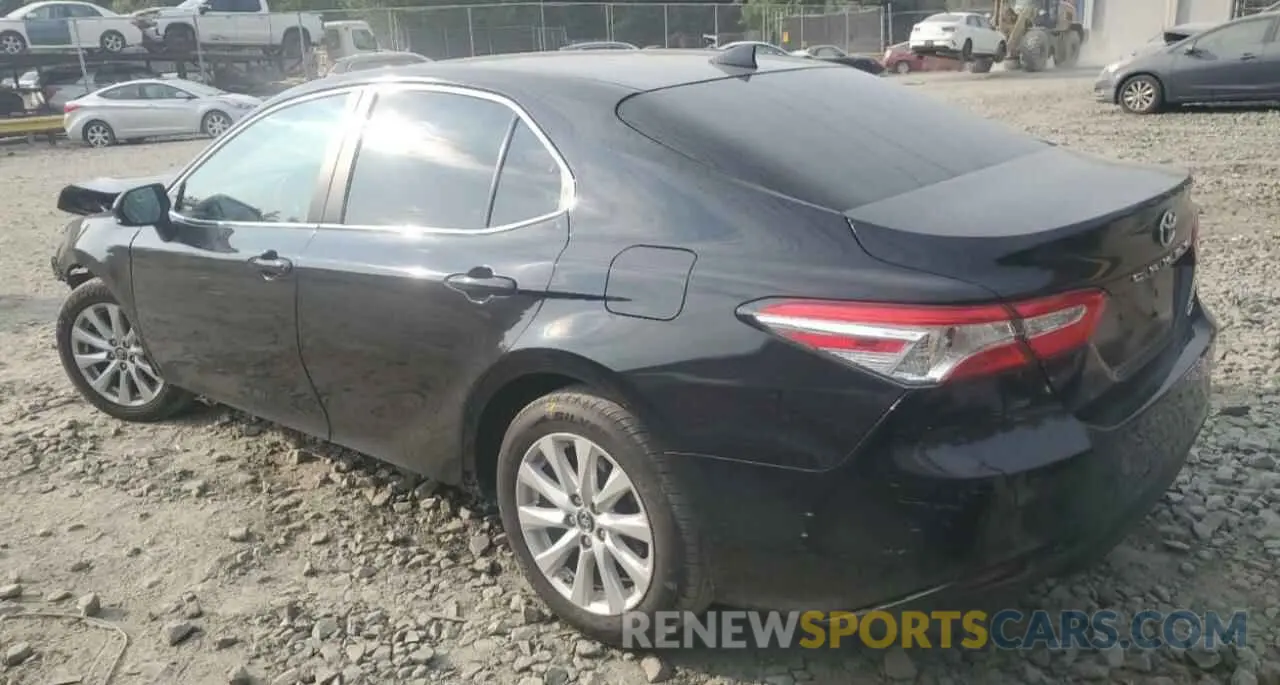 2 Photograph of a damaged car 4T1B11HK9KU227549 TOYOTA CAMRY 2019