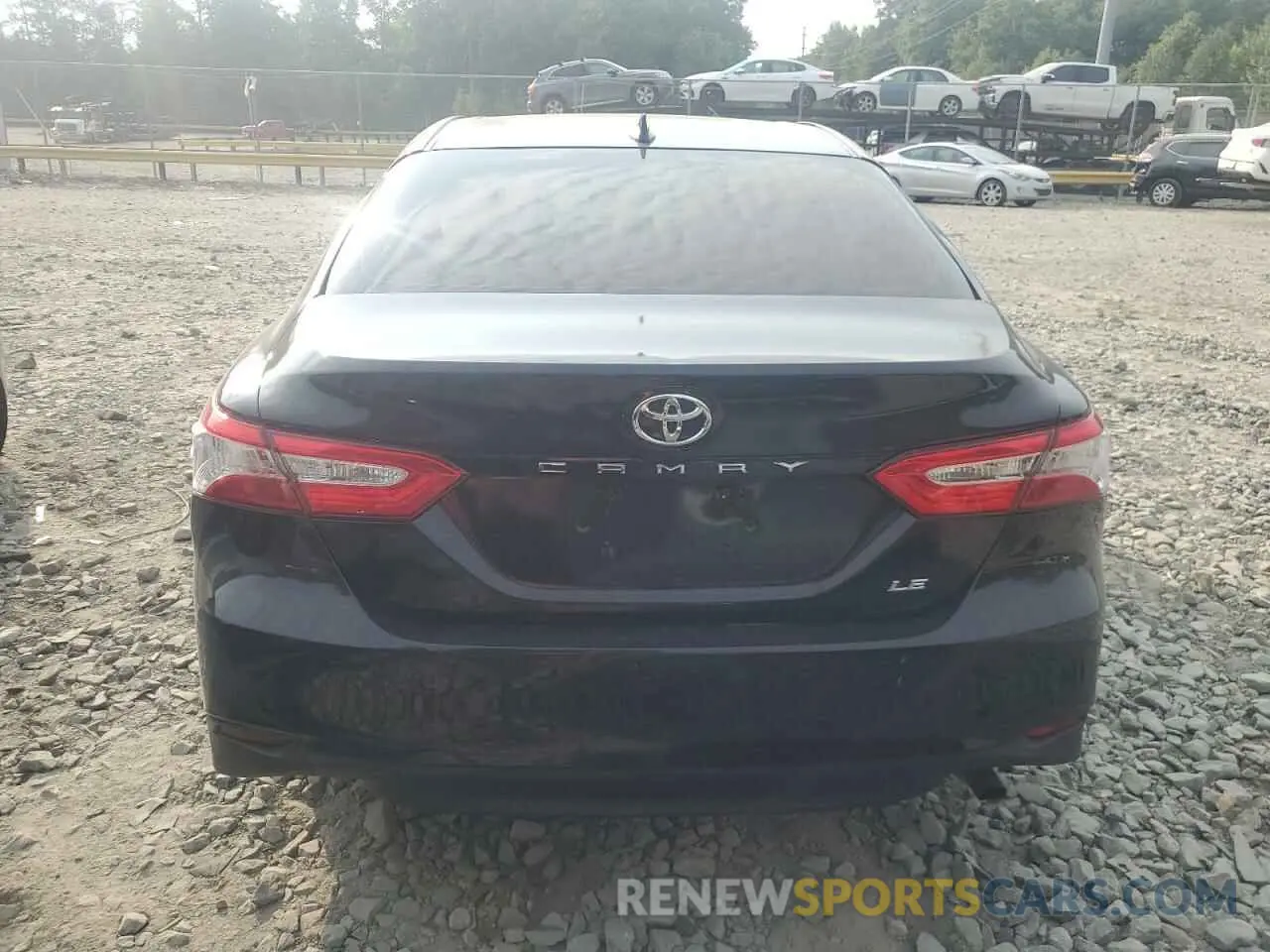 6 Photograph of a damaged car 4T1B11HK9KU227549 TOYOTA CAMRY 2019