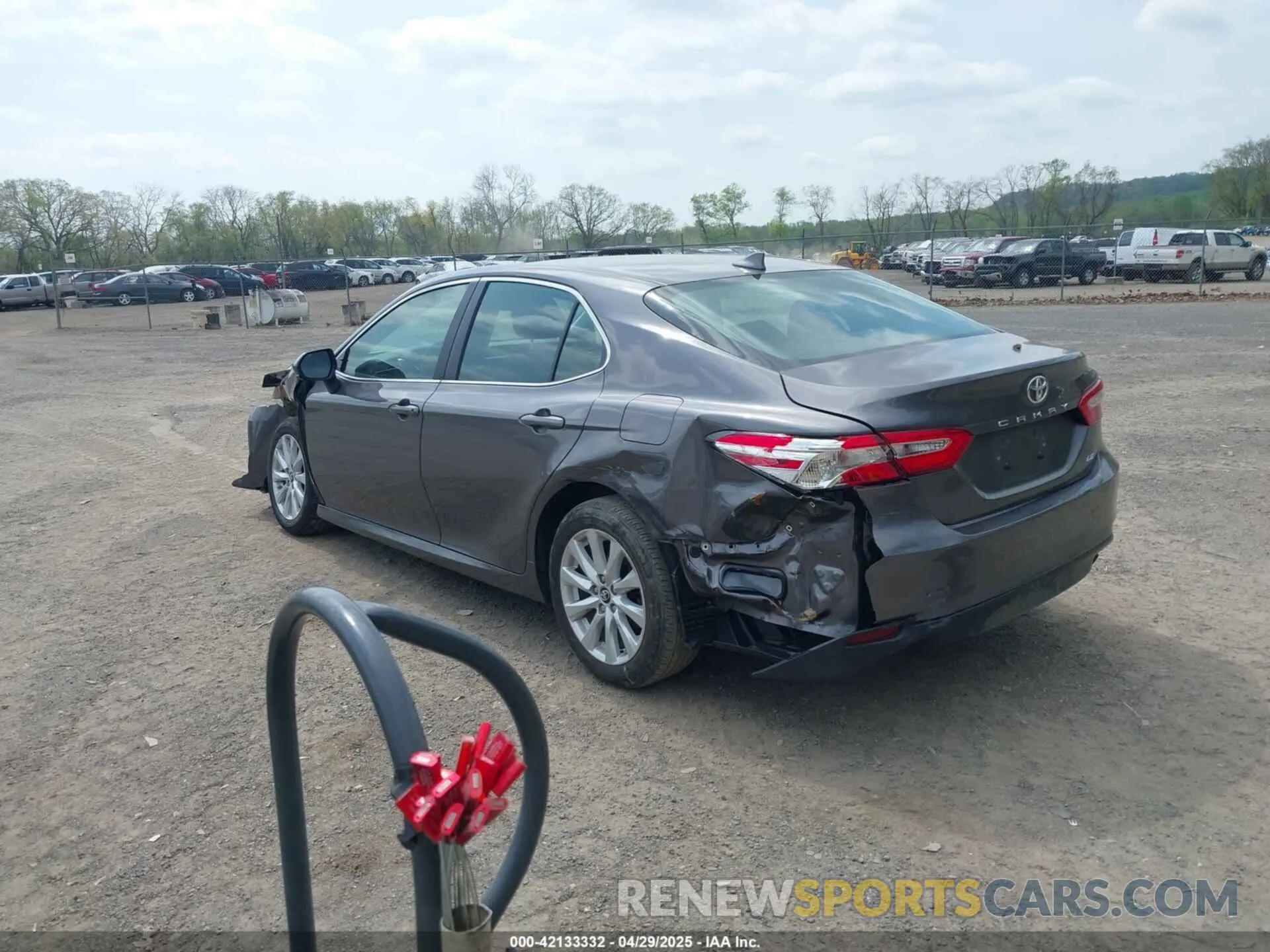3 Photograph of a damaged car 4T1B11HK9KU229110 TOYOTA CAMRY 2019
