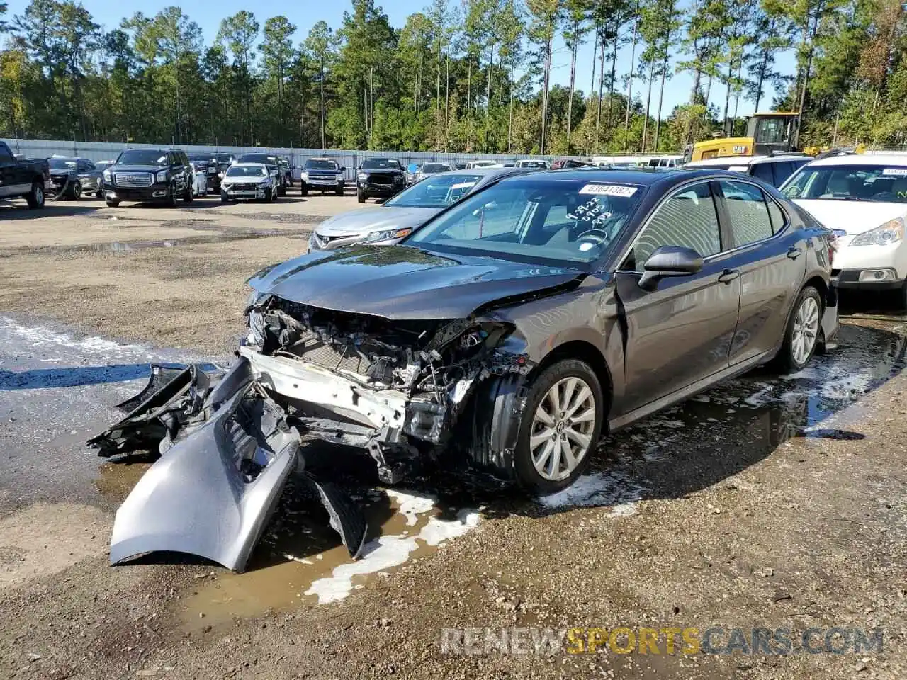 2 Photograph of a damaged car 4T1B11HK9KU230905 TOYOTA CAMRY 2019