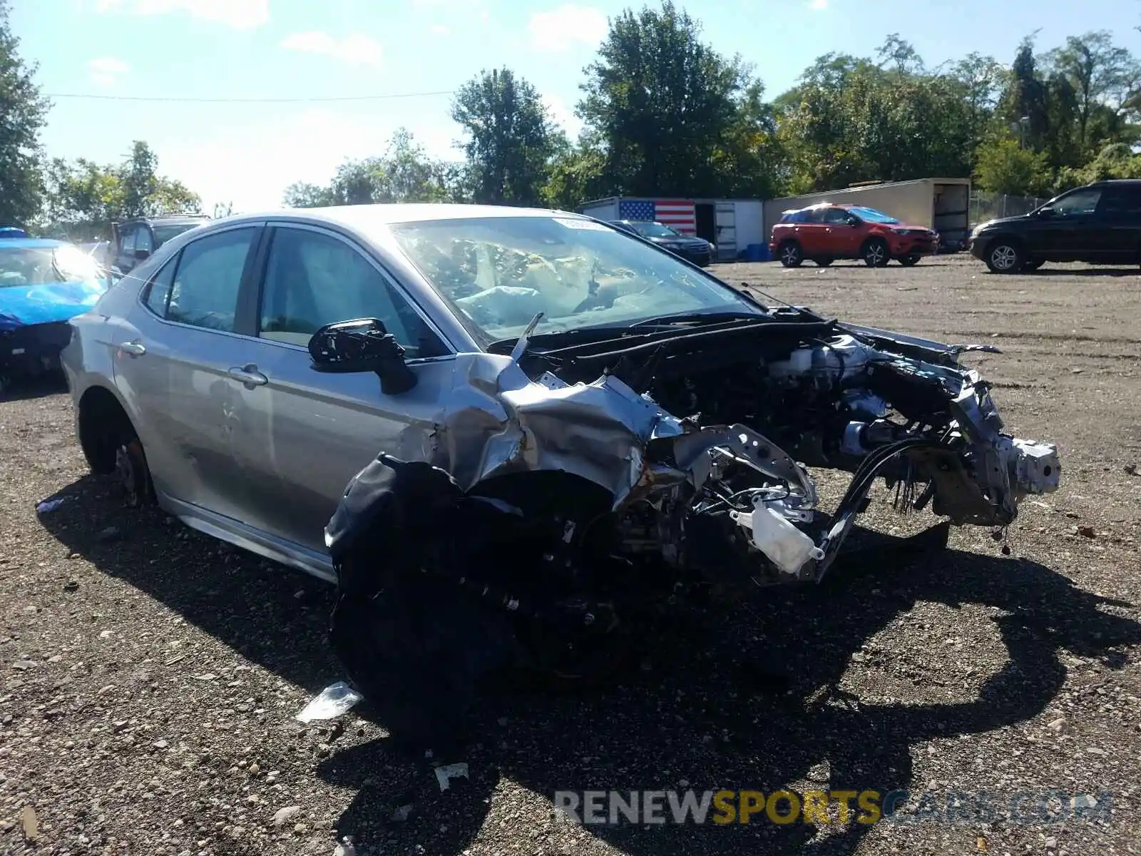 1 Photograph of a damaged car 4T1B11HK9KU231388 TOYOTA CAMRY 2019