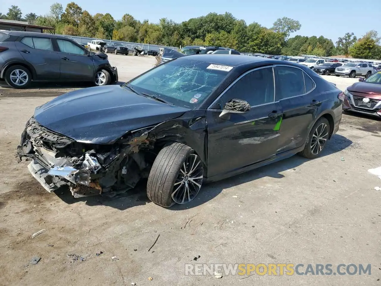1 Photograph of a damaged car 4T1B11HK9KU233240 TOYOTA CAMRY 2019