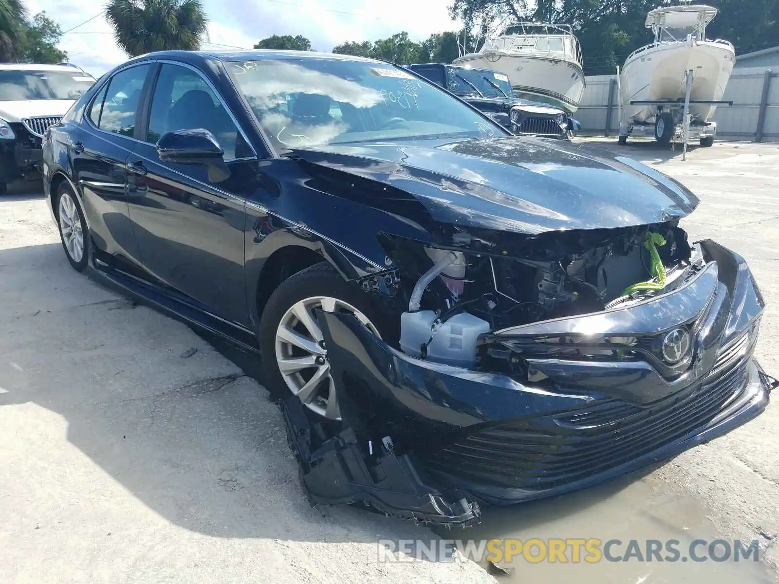 1 Photograph of a damaged car 4T1B11HK9KU235439 TOYOTA CAMRY 2019