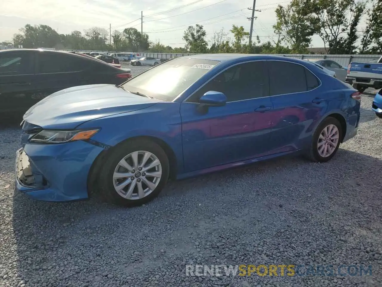 1 Photograph of a damaged car 4T1B11HK9KU237496 TOYOTA CAMRY 2019