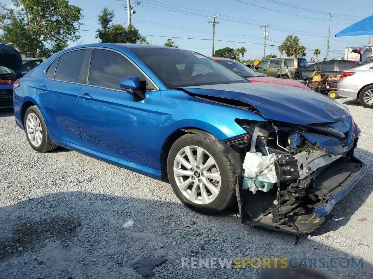 4 Photograph of a damaged car 4T1B11HK9KU237496 TOYOTA CAMRY 2019