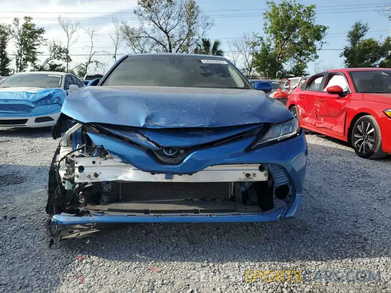 5 Photograph of a damaged car 4T1B11HK9KU237496 TOYOTA CAMRY 2019