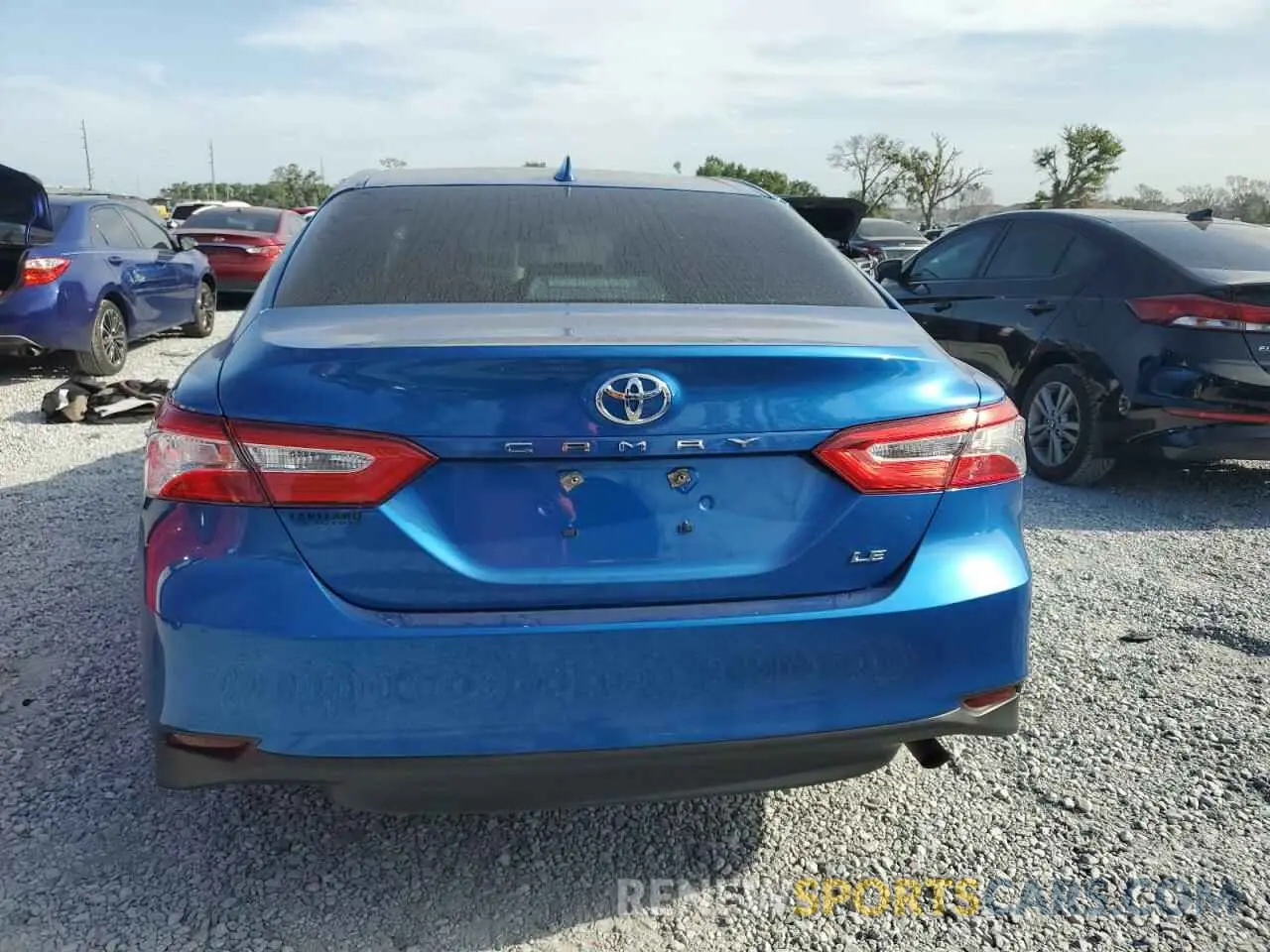 6 Photograph of a damaged car 4T1B11HK9KU237496 TOYOTA CAMRY 2019