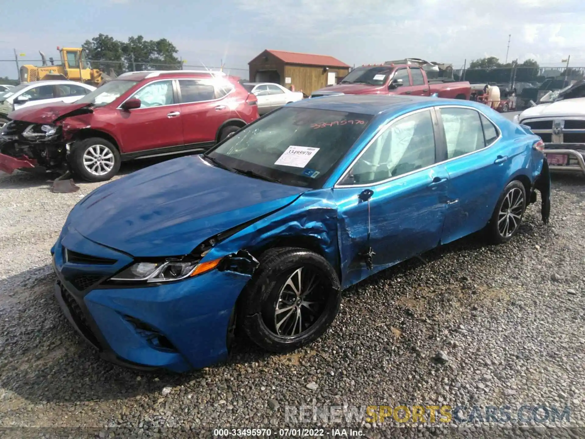 2 Photograph of a damaged car 4T1B11HK9KU238065 TOYOTA CAMRY 2019