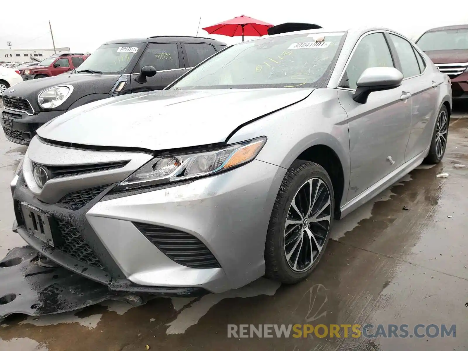 2 Photograph of a damaged car 4T1B11HK9KU238163 TOYOTA CAMRY 2019