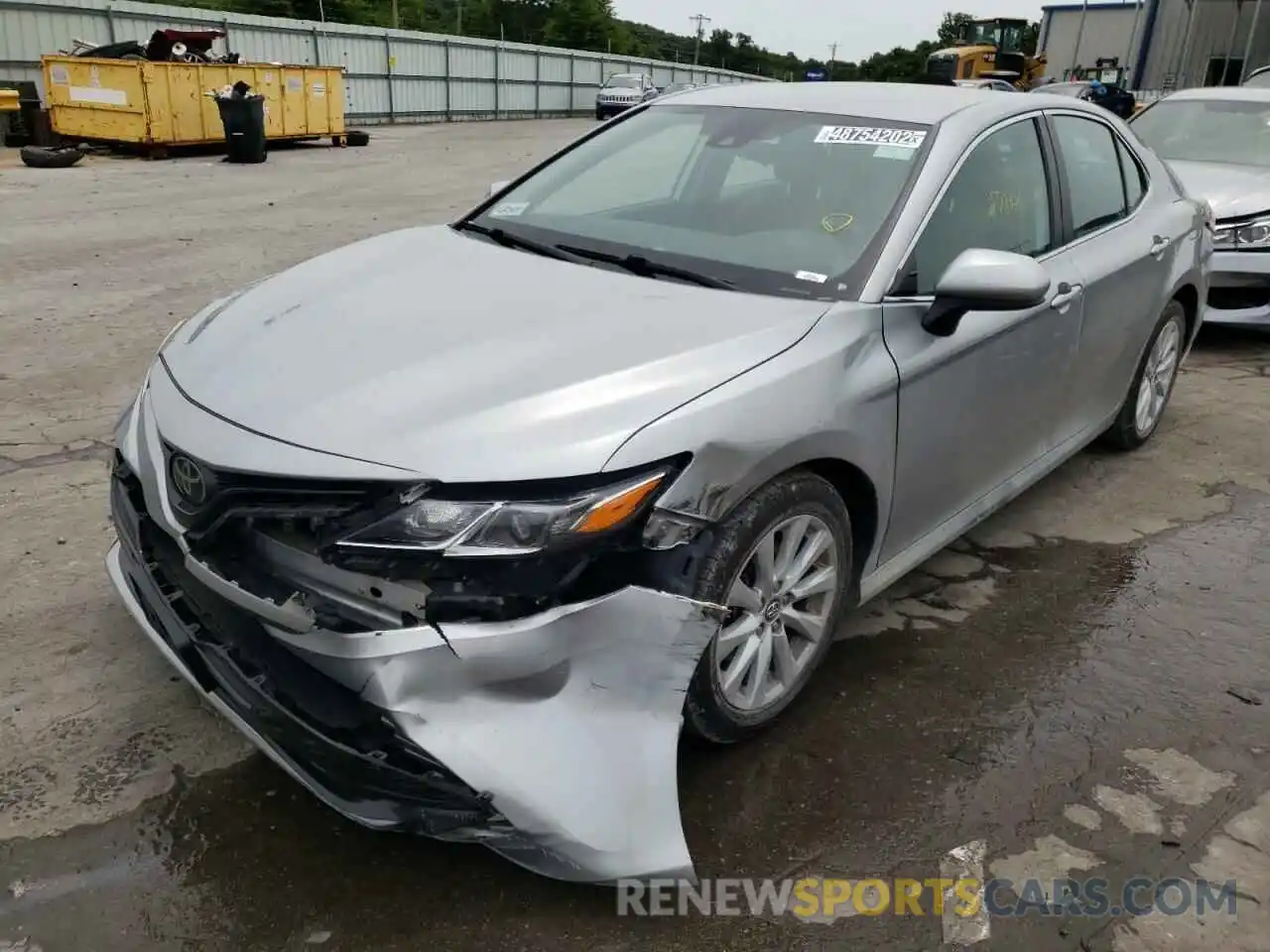 2 Photograph of a damaged car 4T1B11HK9KU240088 TOYOTA CAMRY 2019