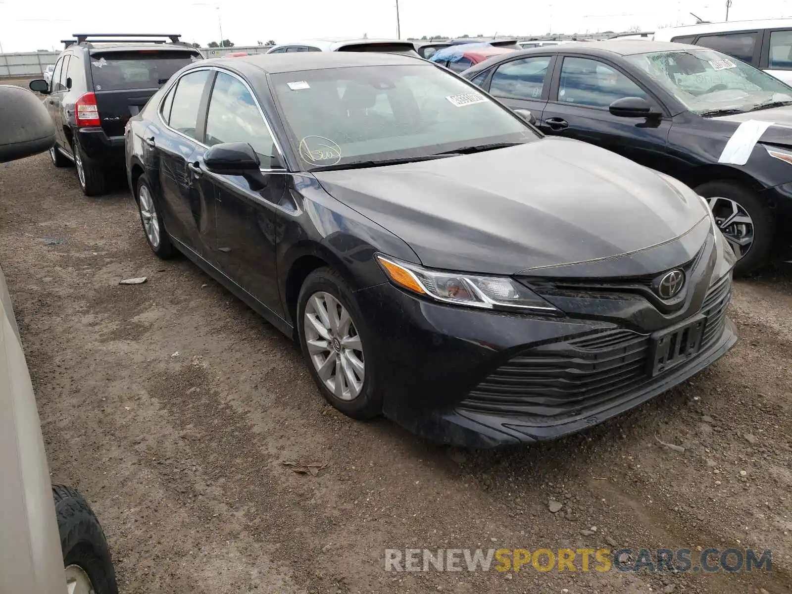 1 Photograph of a damaged car 4T1B11HK9KU240785 TOYOTA CAMRY 2019