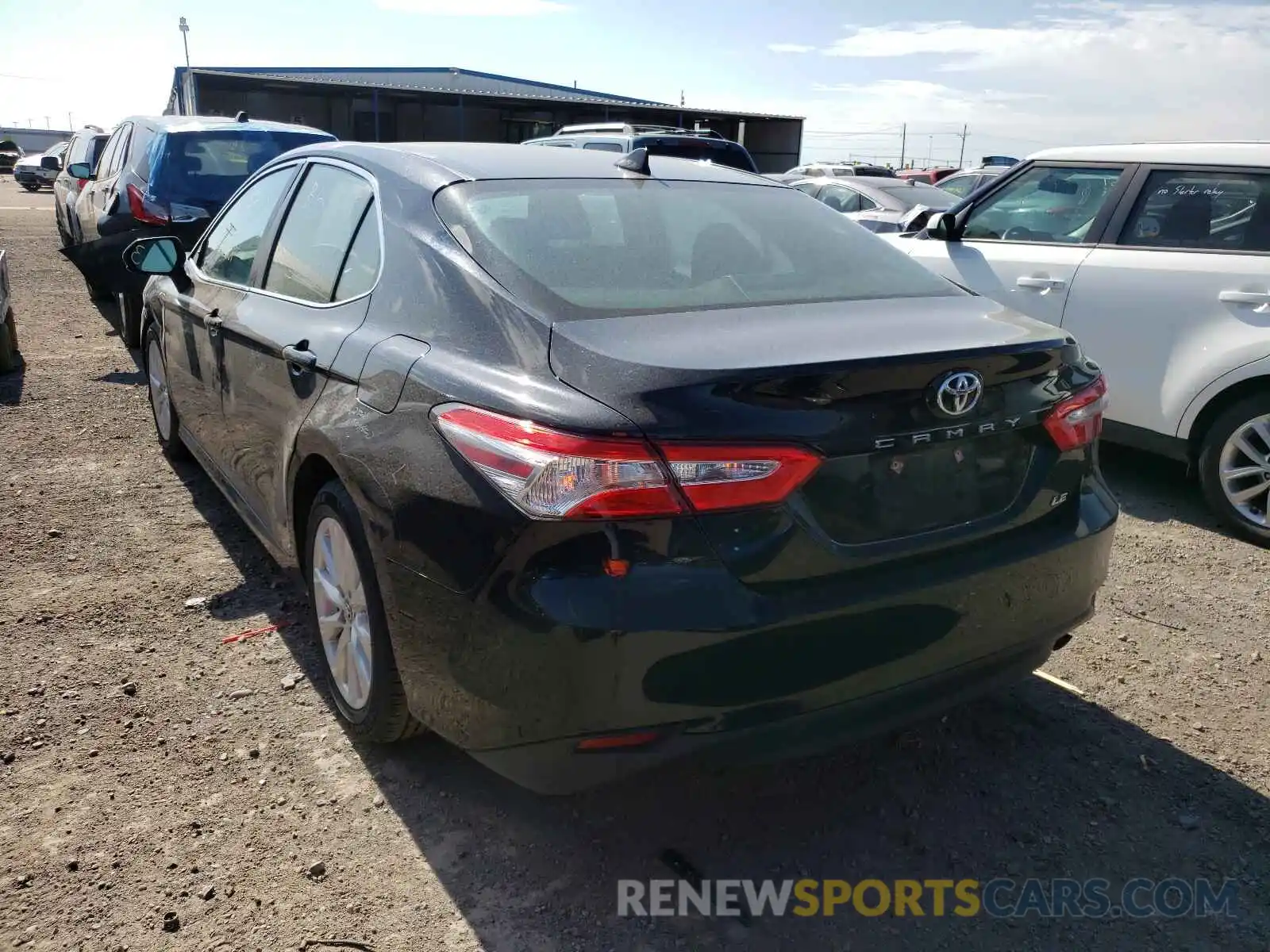 3 Photograph of a damaged car 4T1B11HK9KU240785 TOYOTA CAMRY 2019