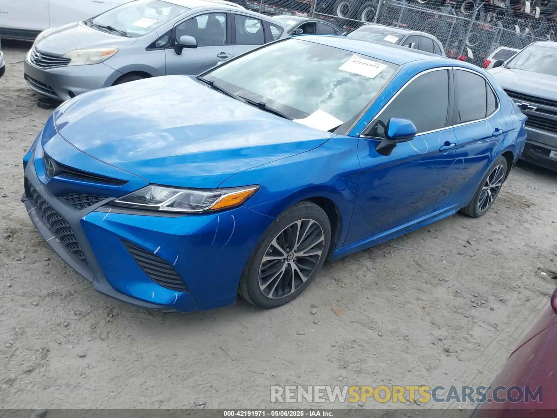 2 Photograph of a damaged car 4T1B11HK9KU241905 TOYOTA CAMRY 2019