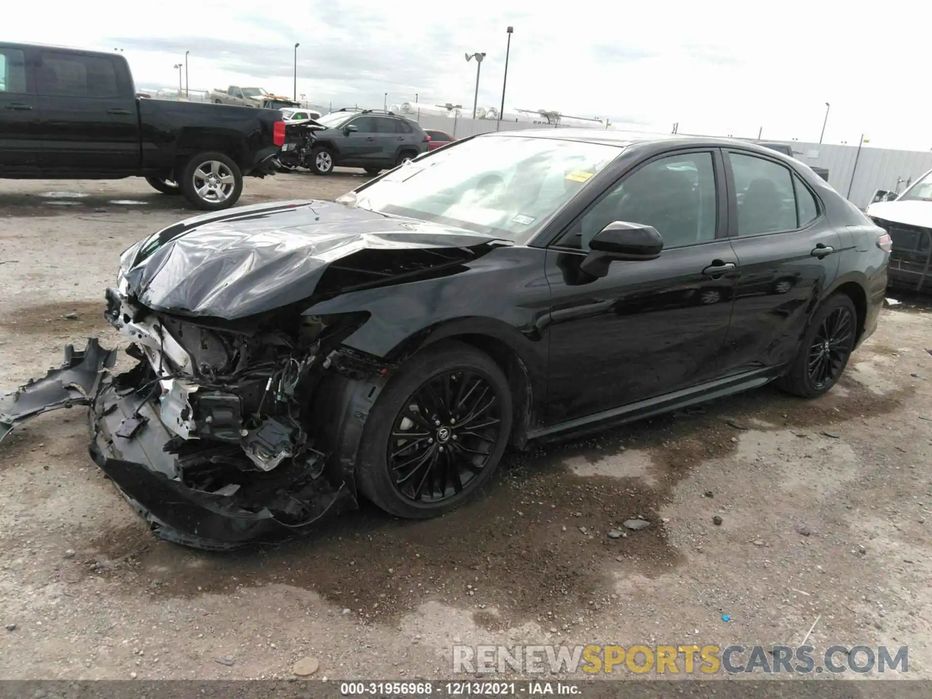 2 Photograph of a damaged car 4T1B11HK9KU242276 TOYOTA CAMRY 2019