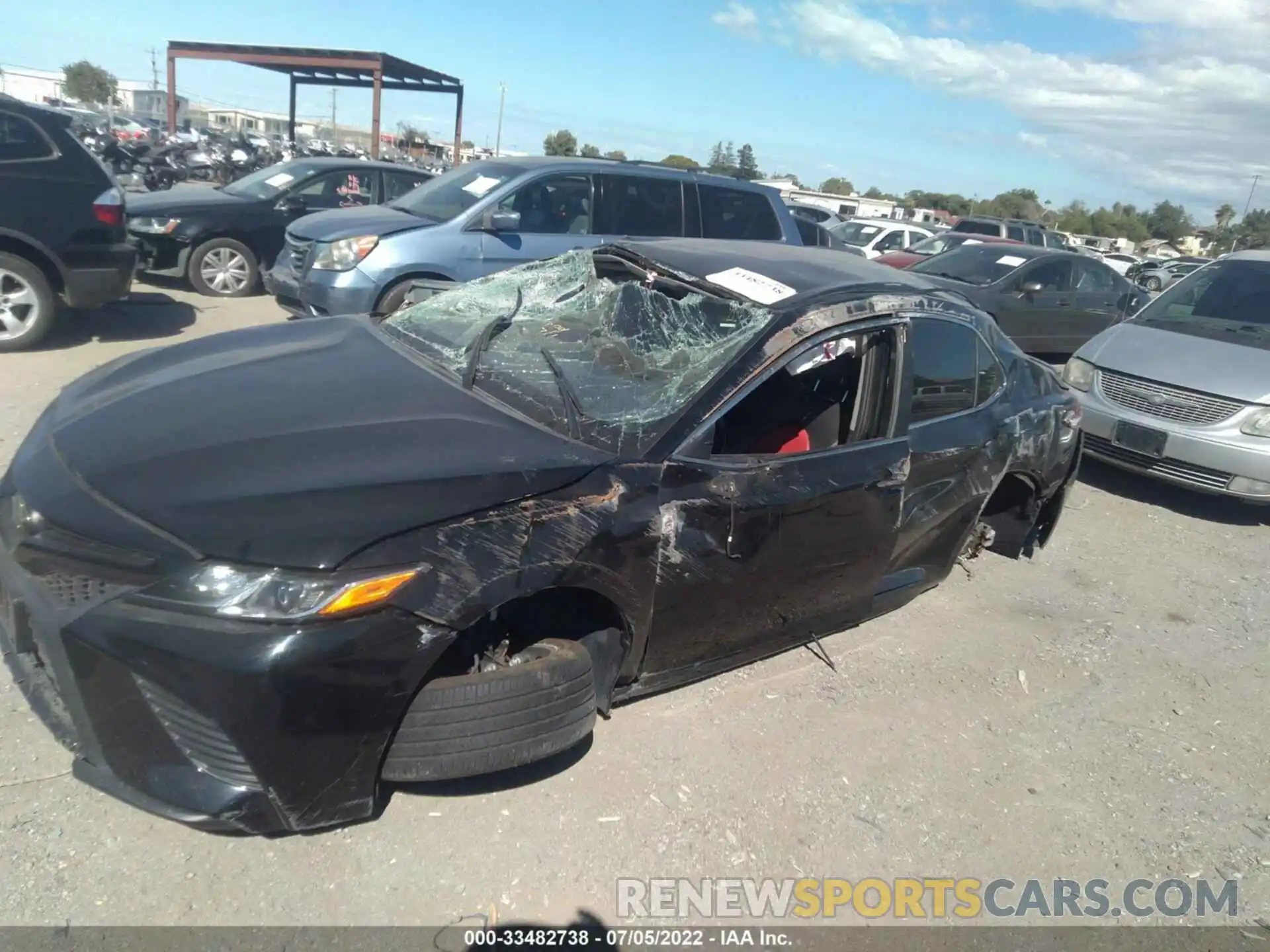 6 Photograph of a damaged car 4T1B11HK9KU243699 TOYOTA CAMRY 2019