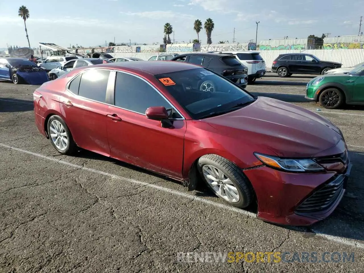 4 Photograph of a damaged car 4T1B11HK9KU243900 TOYOTA CAMRY 2019