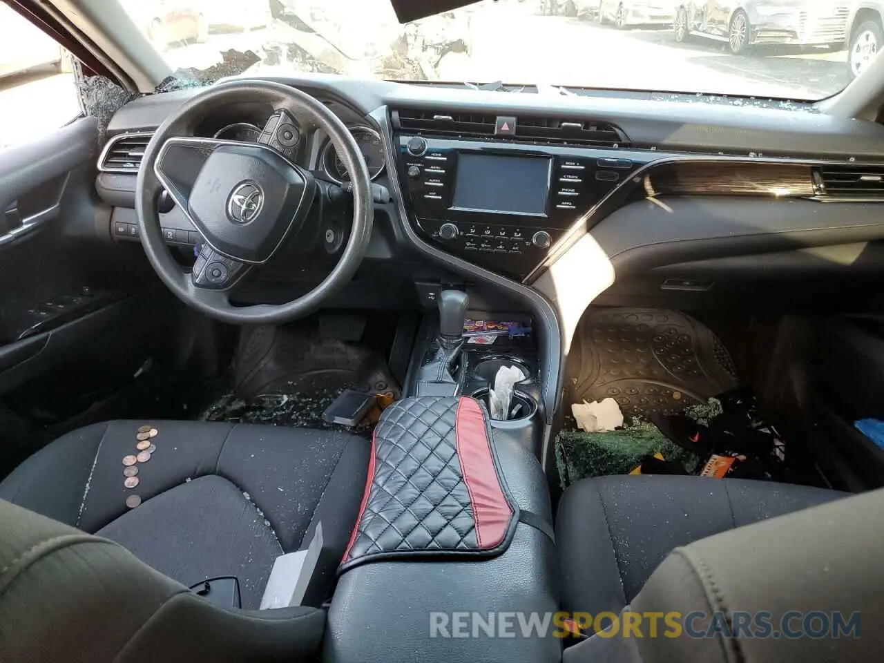 8 Photograph of a damaged car 4T1B11HK9KU243900 TOYOTA CAMRY 2019