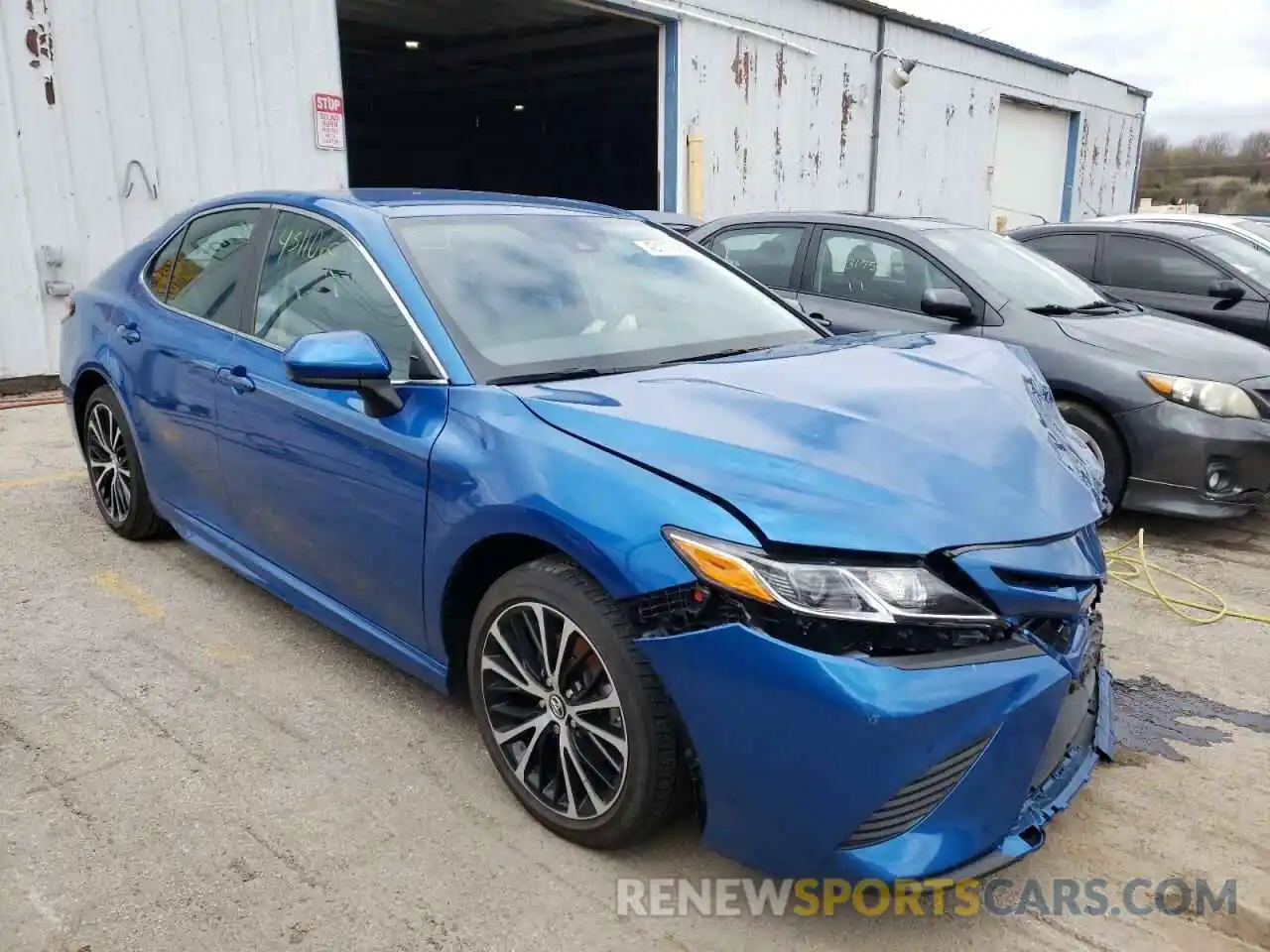 1 Photograph of a damaged car 4T1B11HK9KU244805 TOYOTA CAMRY 2019