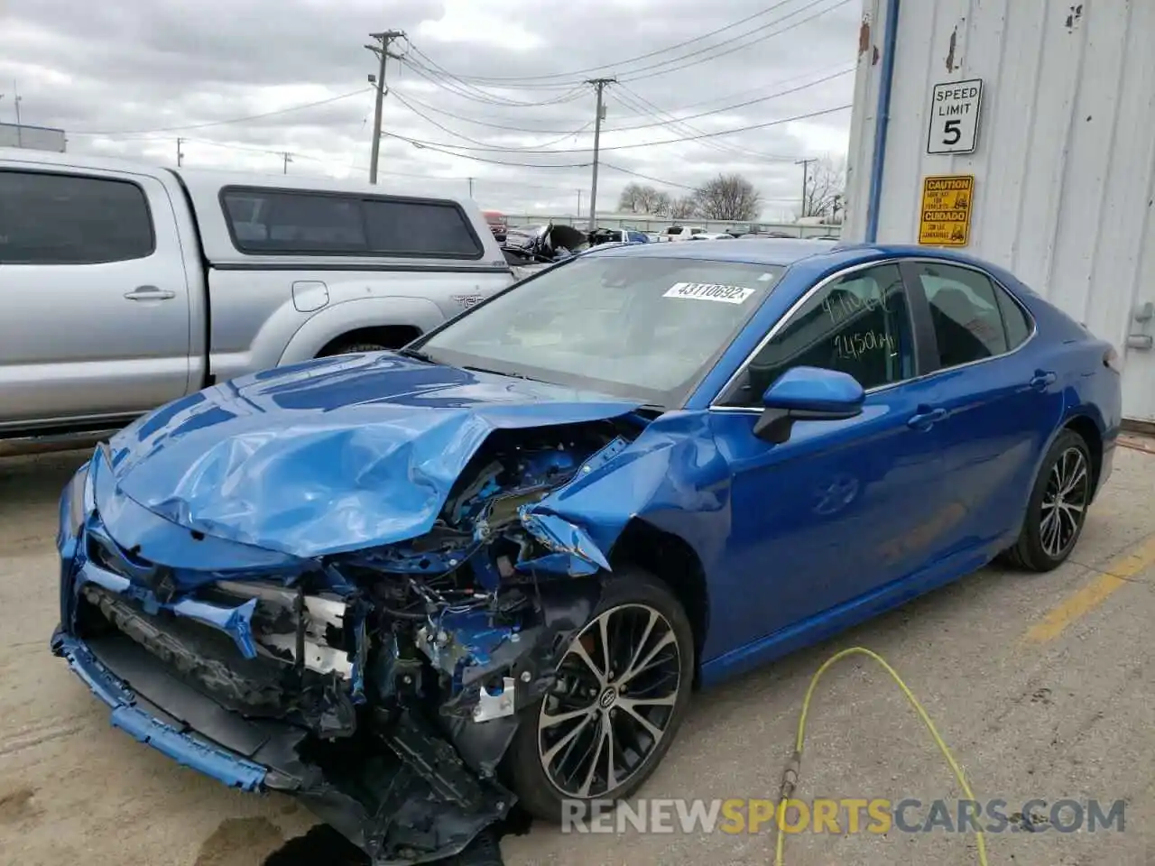 2 Photograph of a damaged car 4T1B11HK9KU244805 TOYOTA CAMRY 2019