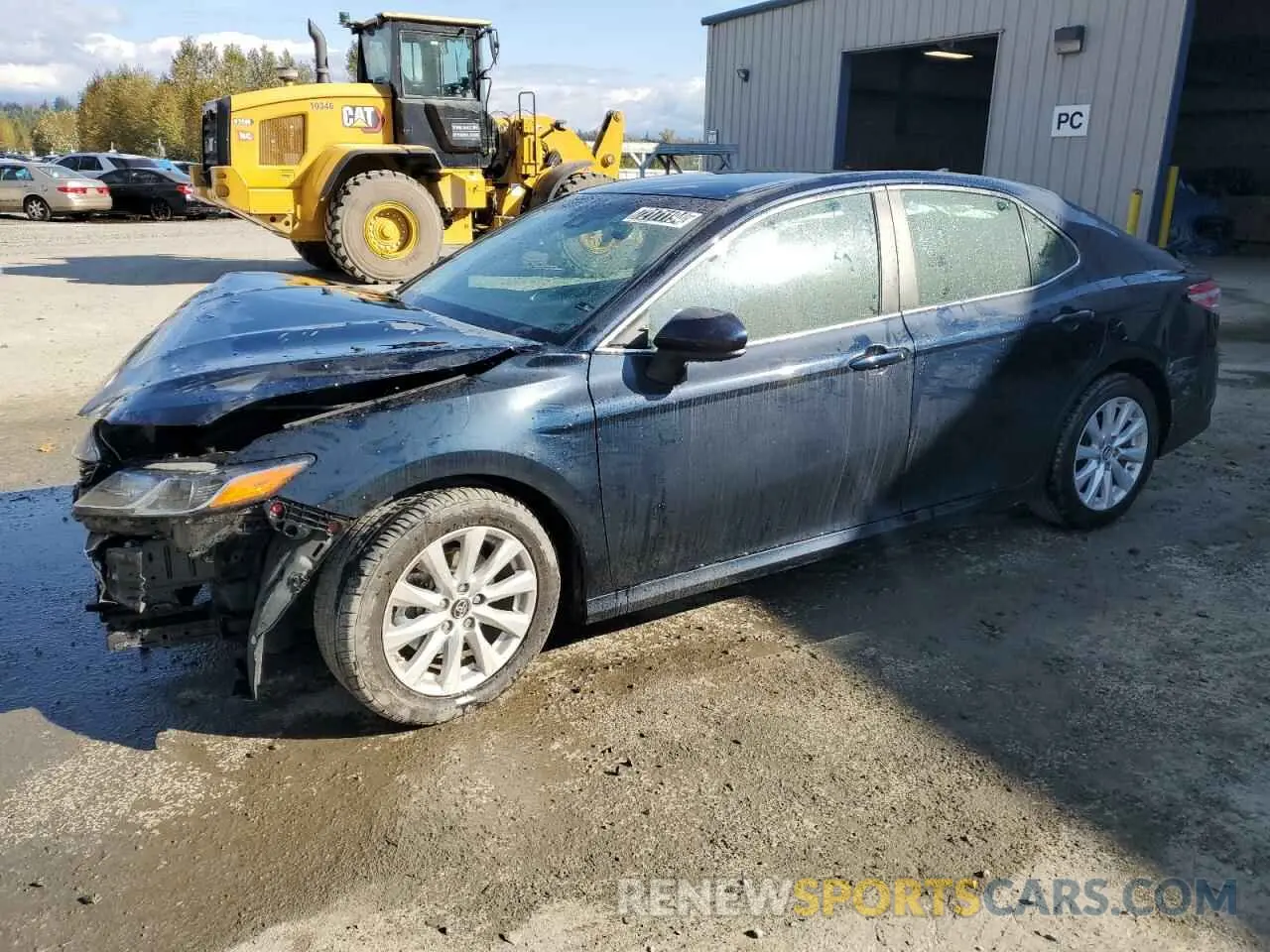 1 Photograph of a damaged car 4T1B11HK9KU244836 TOYOTA CAMRY 2019