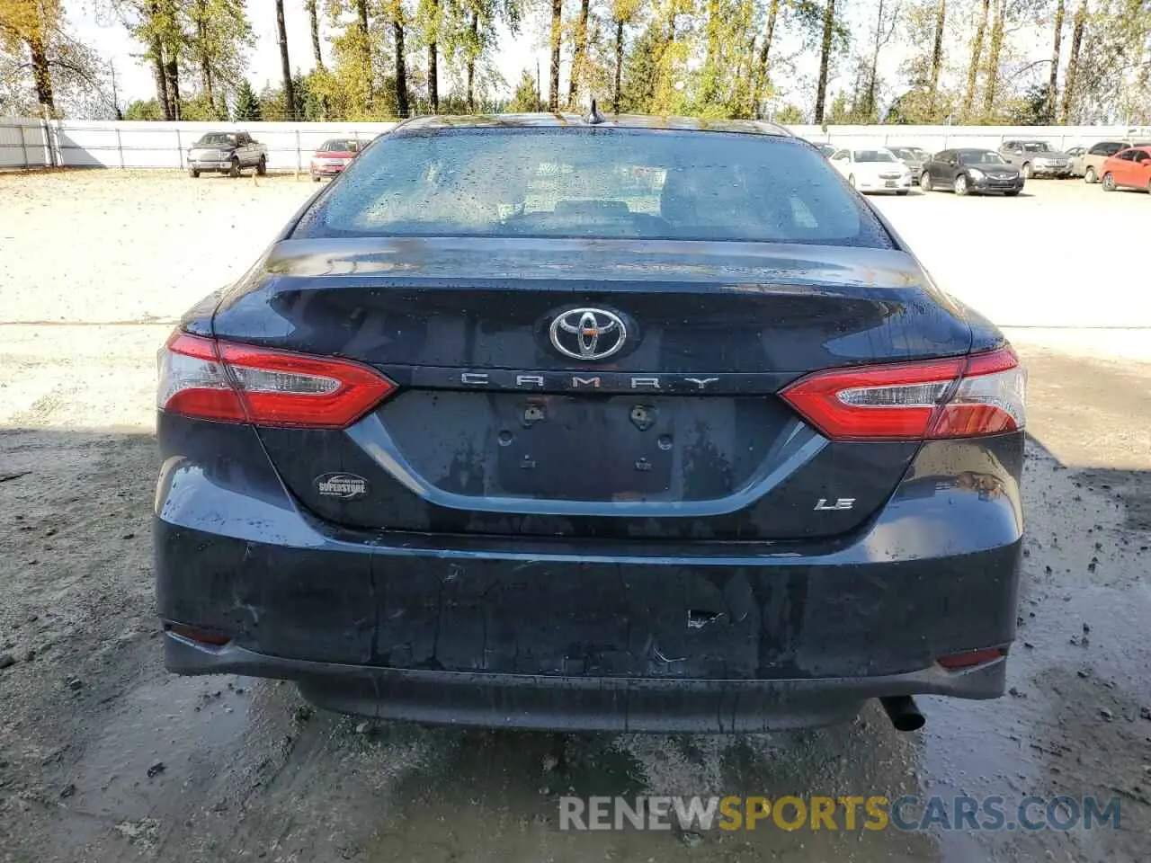 6 Photograph of a damaged car 4T1B11HK9KU244836 TOYOTA CAMRY 2019