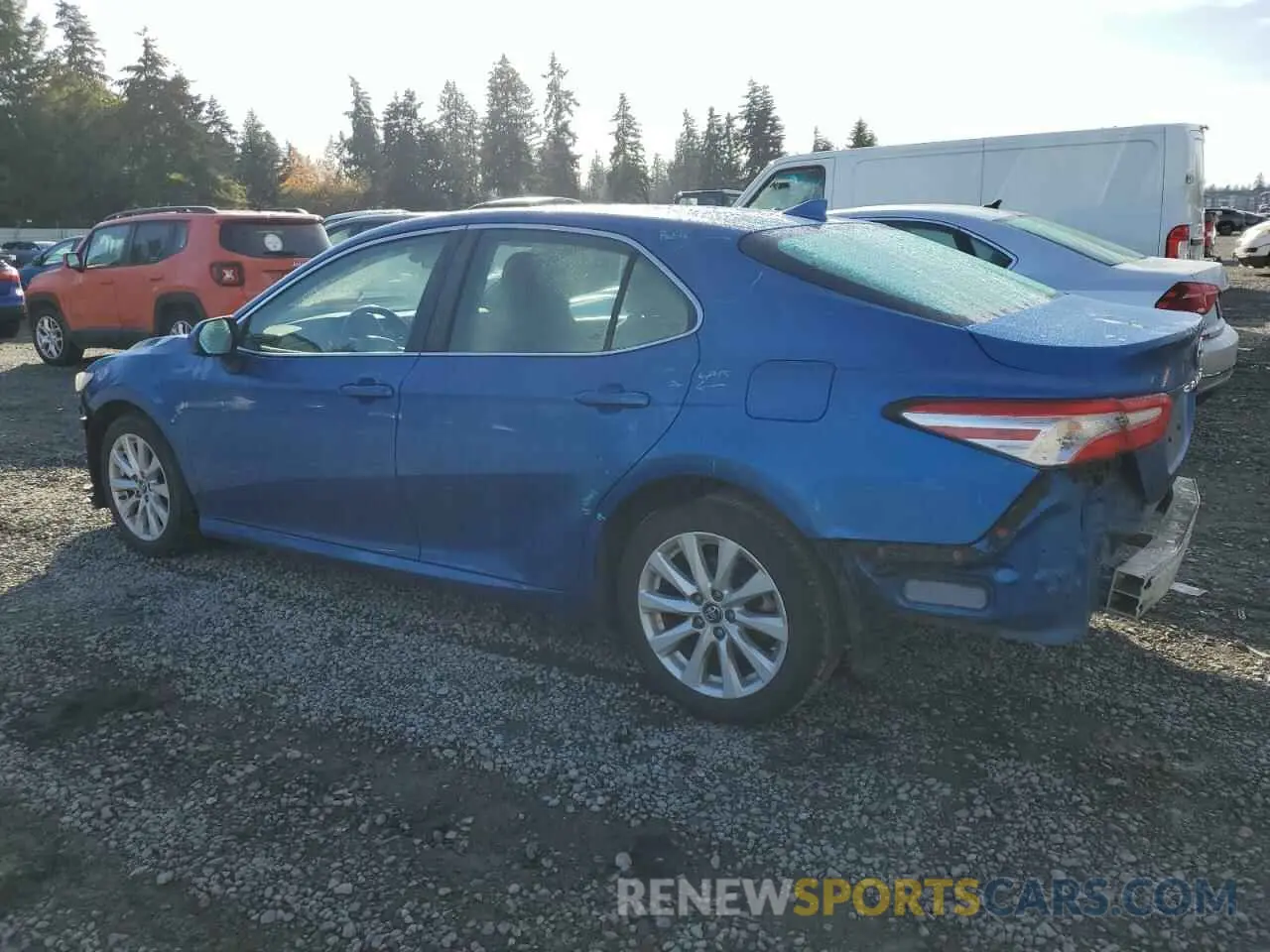2 Photograph of a damaged car 4T1B11HK9KU245436 TOYOTA CAMRY 2019