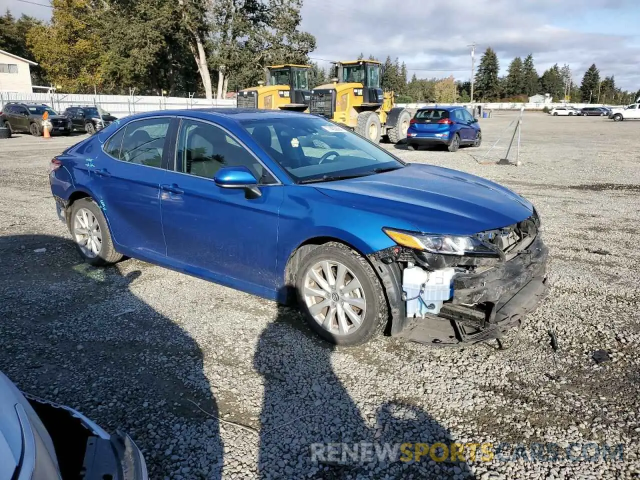 4 Photograph of a damaged car 4T1B11HK9KU245436 TOYOTA CAMRY 2019