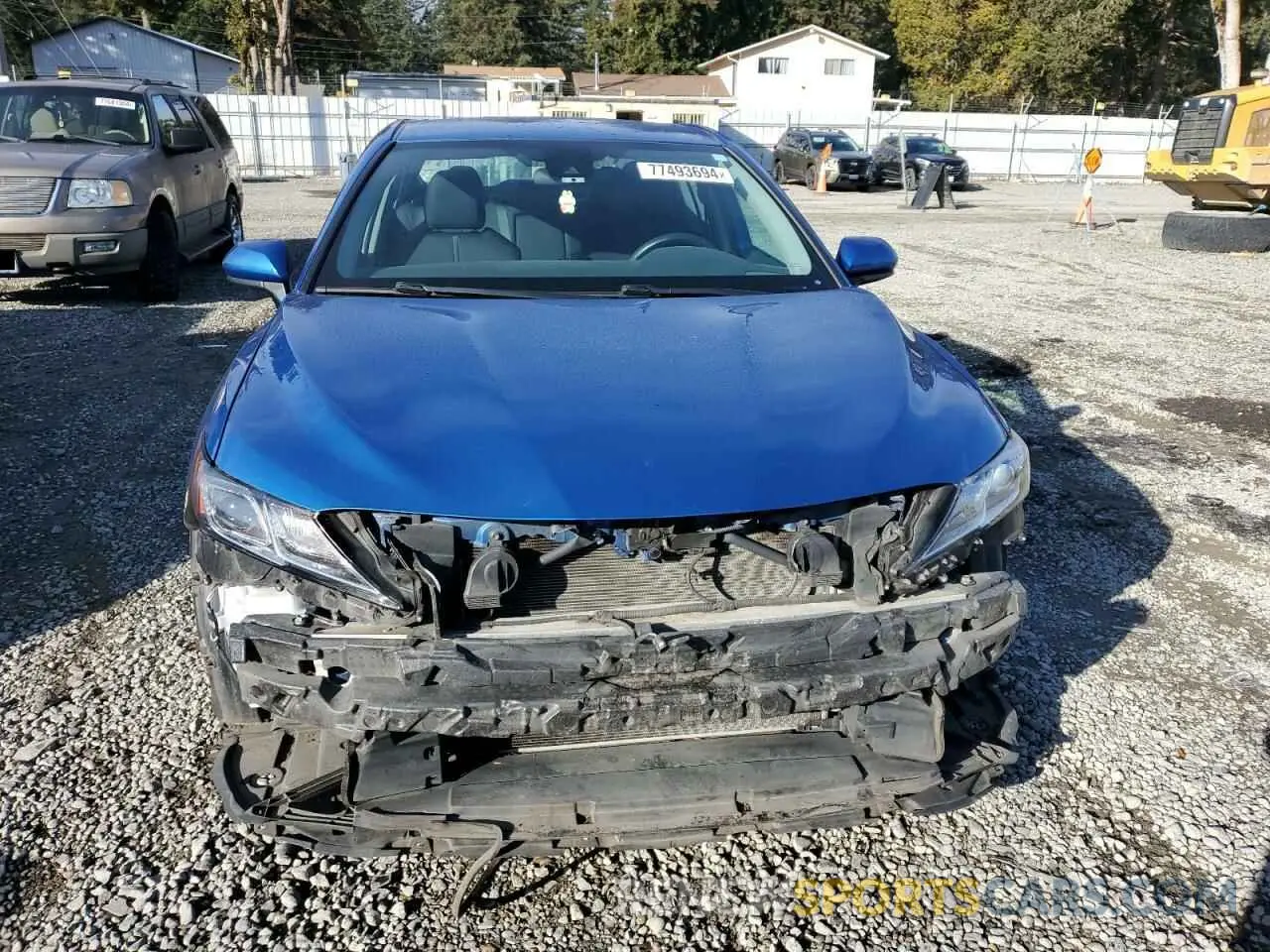 5 Photograph of a damaged car 4T1B11HK9KU245436 TOYOTA CAMRY 2019