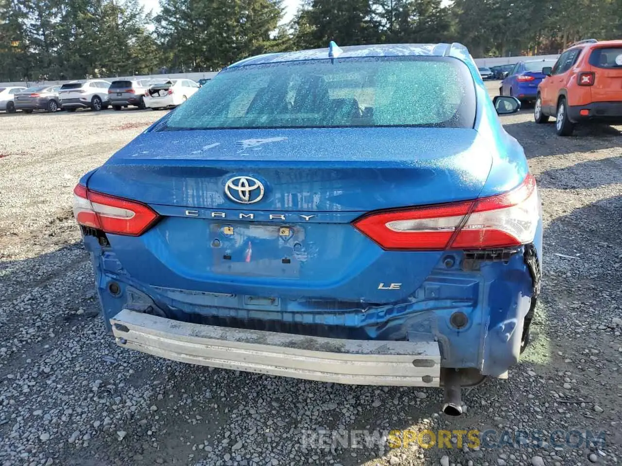 6 Photograph of a damaged car 4T1B11HK9KU245436 TOYOTA CAMRY 2019
