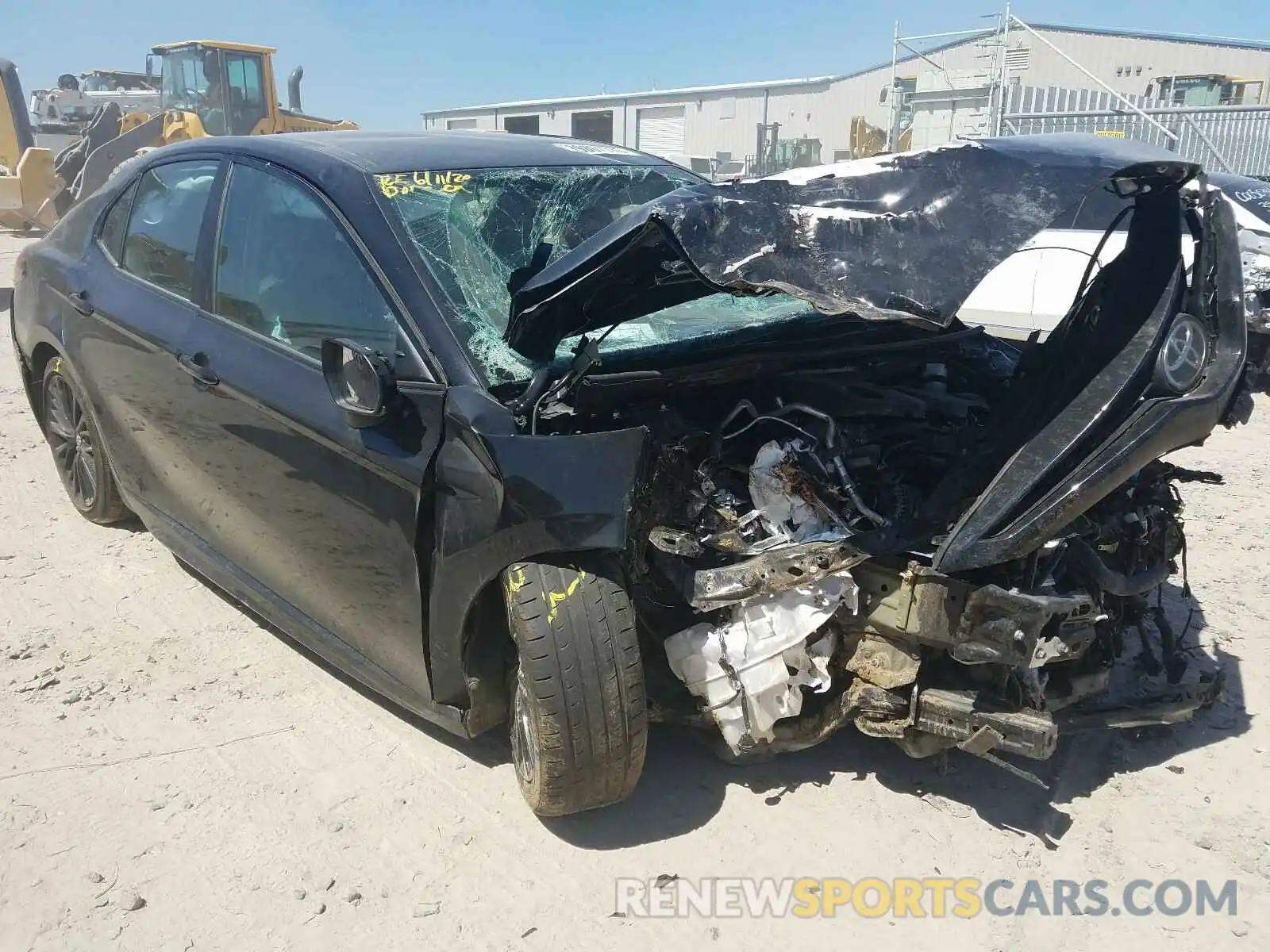 1 Photograph of a damaged car 4T1B11HK9KU247851 TOYOTA CAMRY 2019