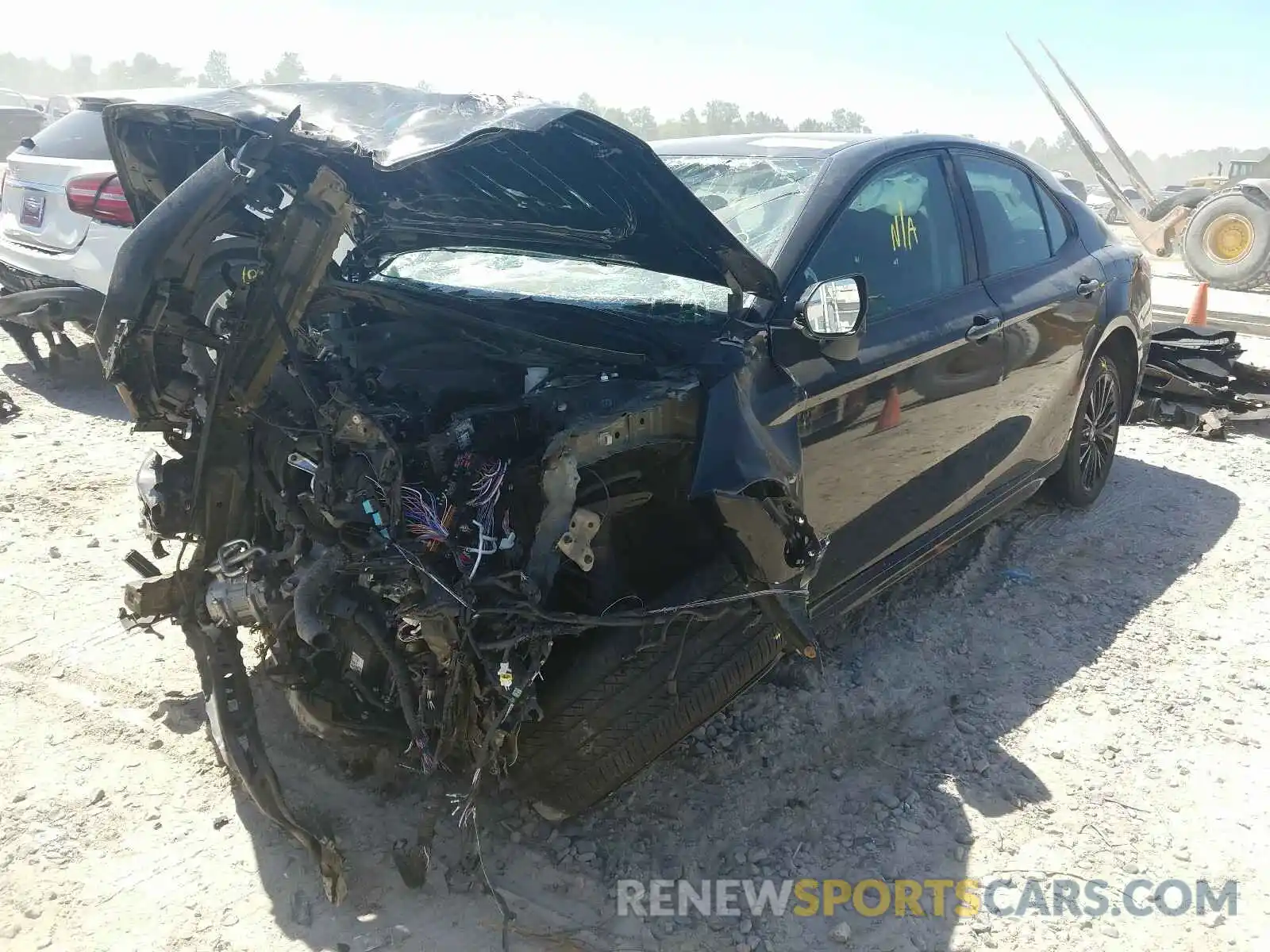 2 Photograph of a damaged car 4T1B11HK9KU247851 TOYOTA CAMRY 2019