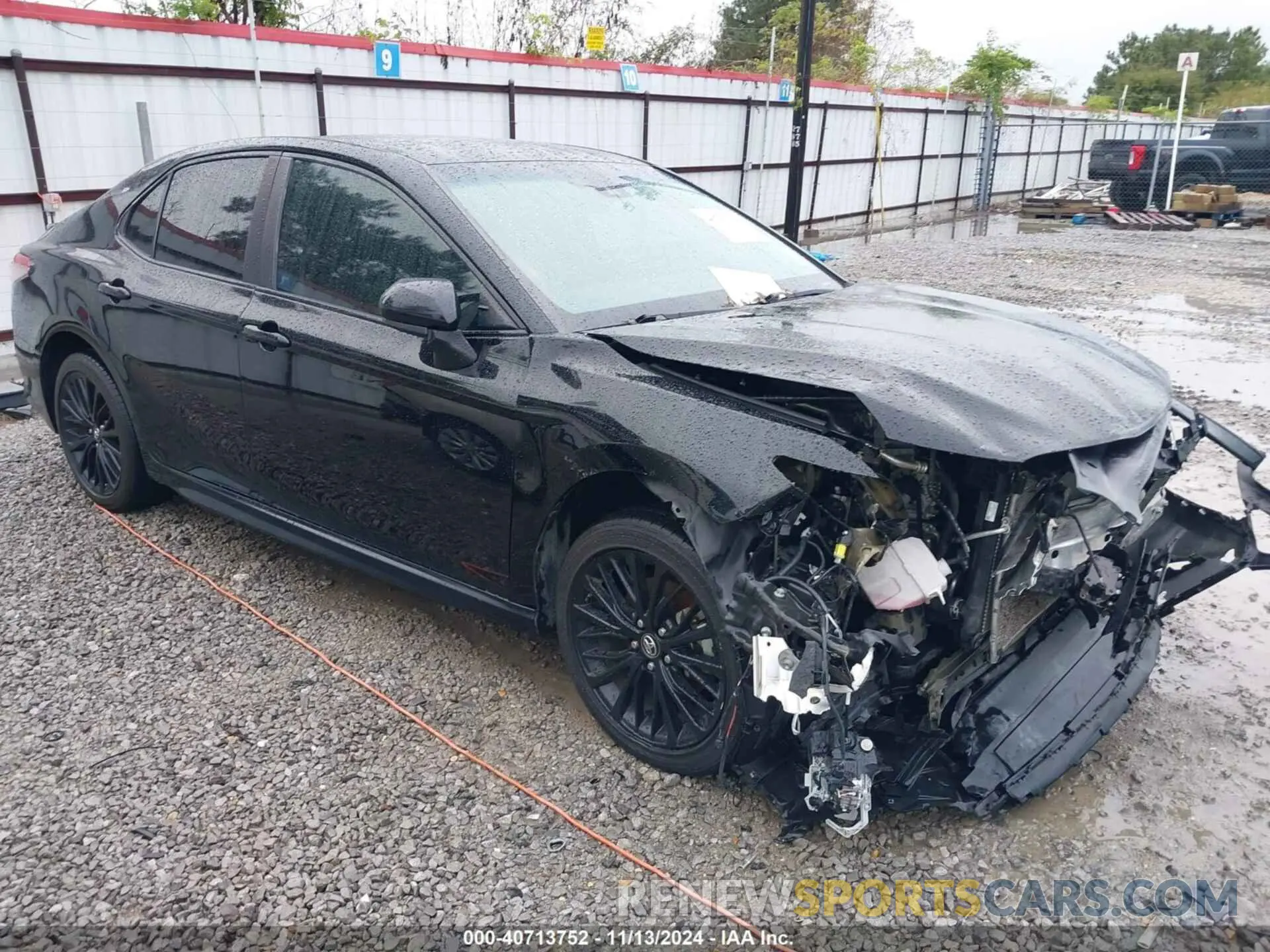 1 Photograph of a damaged car 4T1B11HK9KU250068 TOYOTA CAMRY 2019