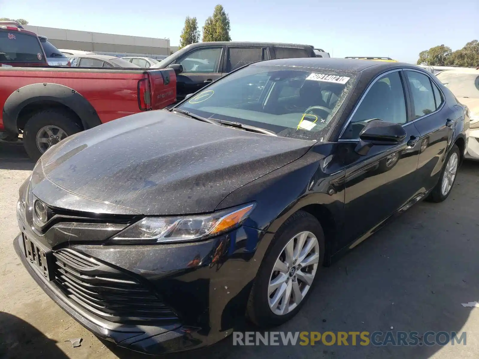 2 Photograph of a damaged car 4T1B11HK9KU251138 TOYOTA CAMRY 2019