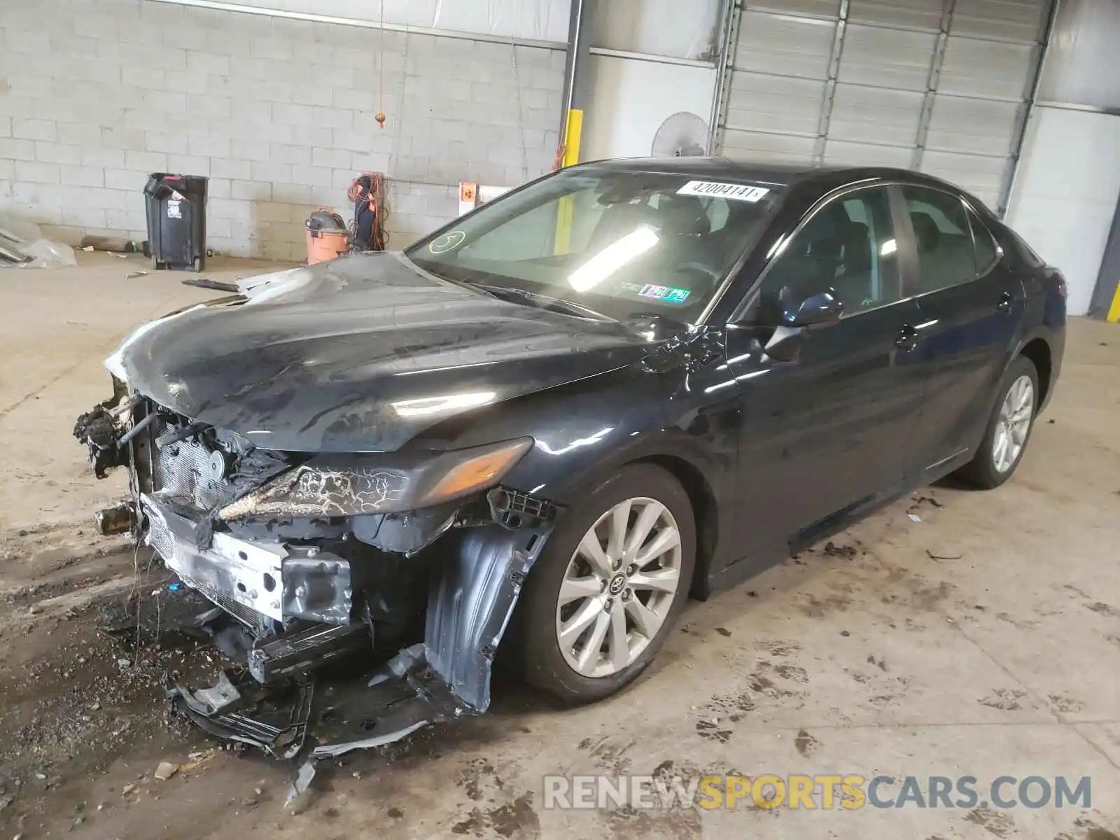 2 Photograph of a damaged car 4T1B11HK9KU256209 TOYOTA CAMRY 2019