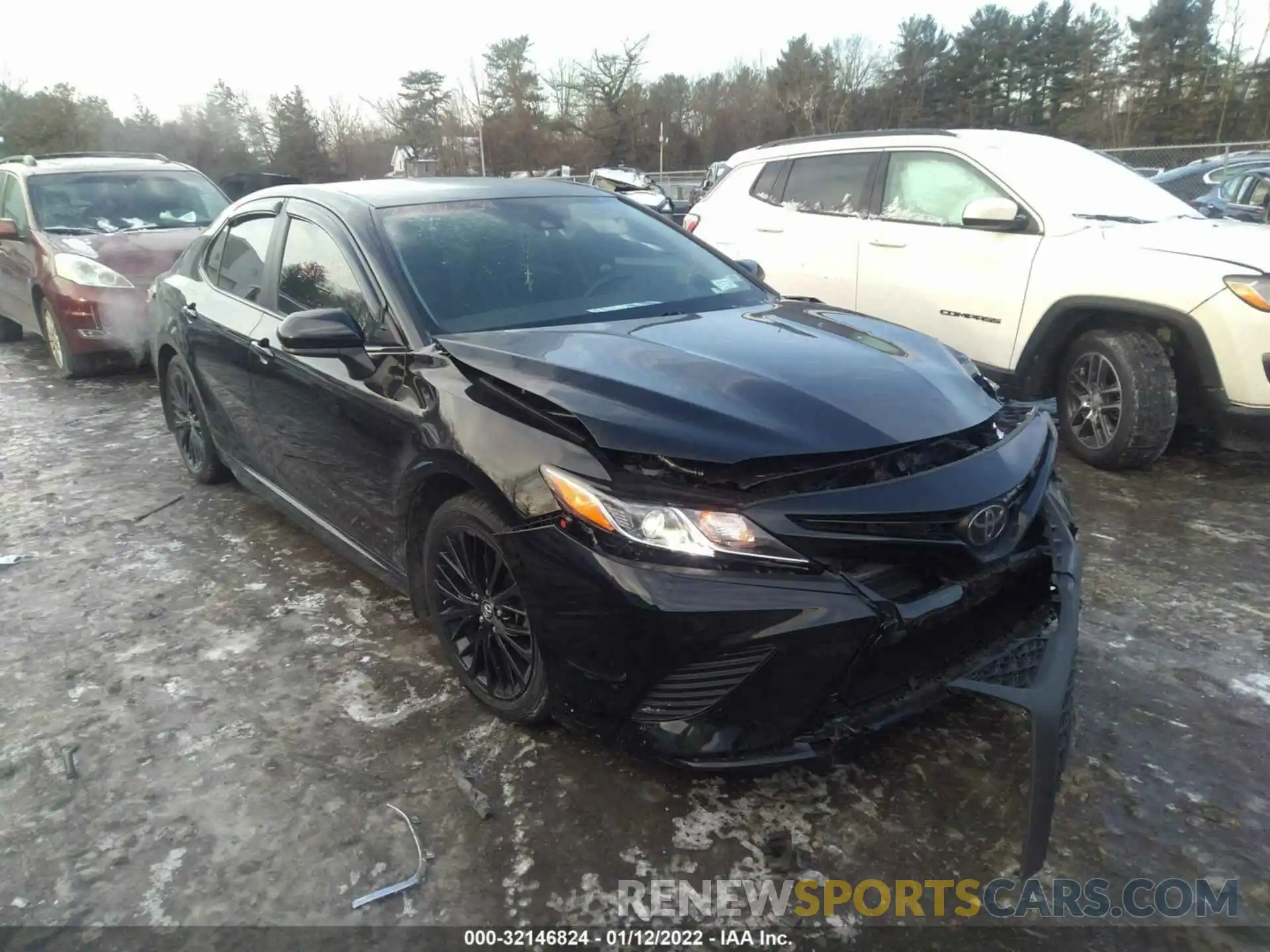 1 Photograph of a damaged car 4T1B11HK9KU263791 TOYOTA CAMRY 2019