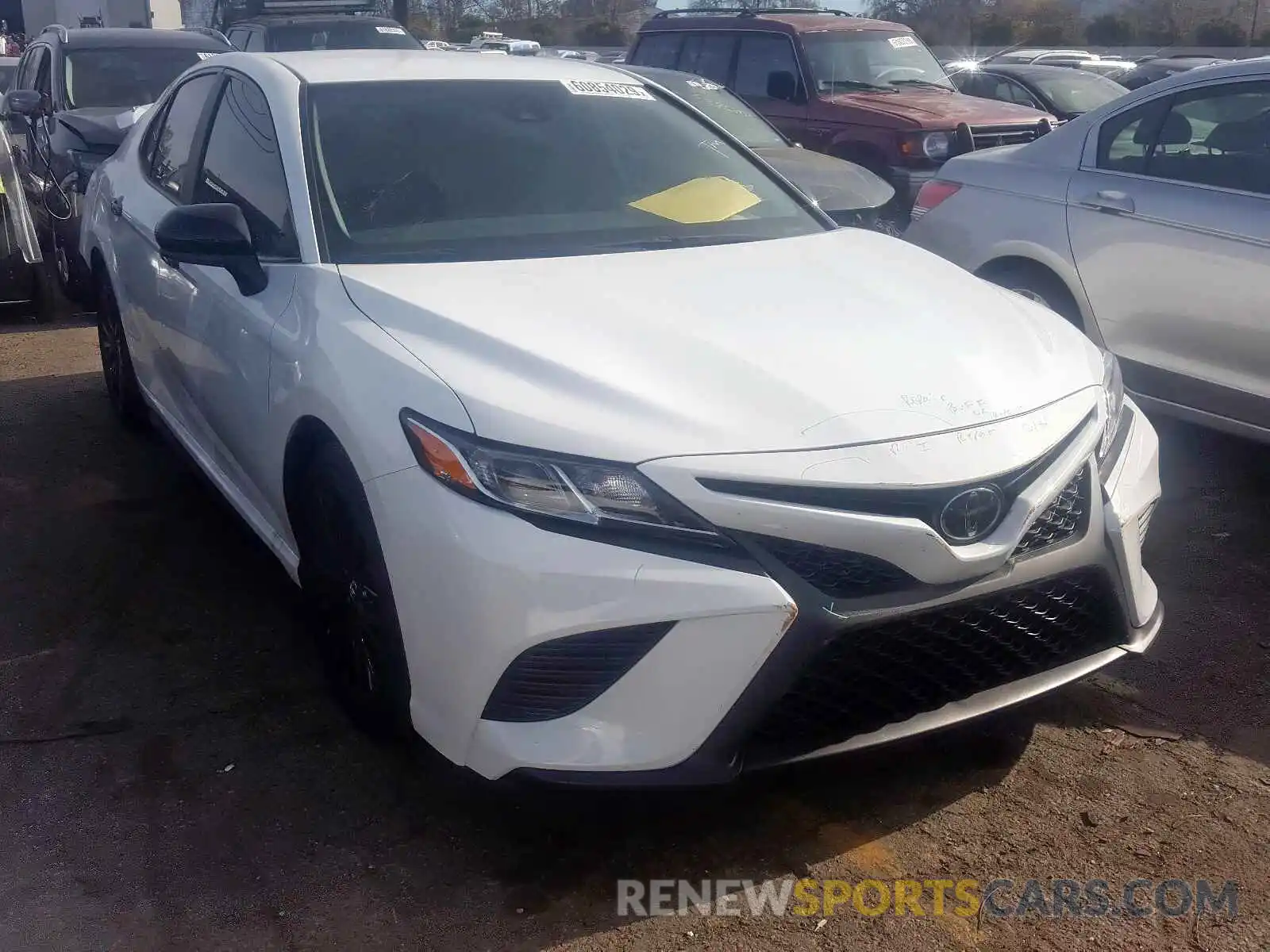 1 Photograph of a damaged car 4T1B11HK9KU265184 TOYOTA CAMRY 2019