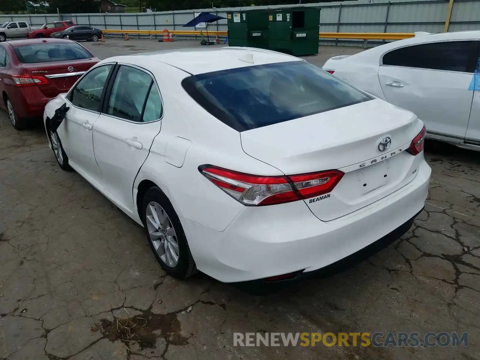 3 Photograph of a damaged car 4T1B11HK9KU265704 TOYOTA CAMRY 2019