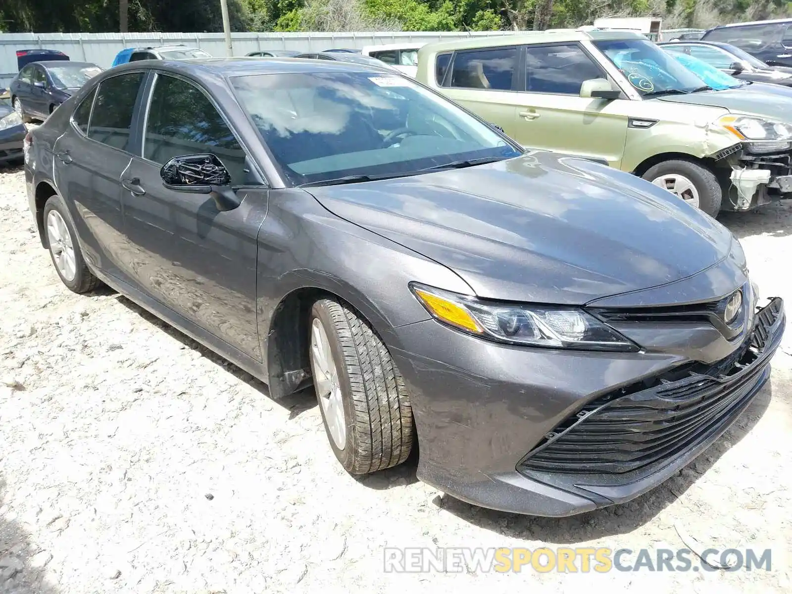 1 Photograph of a damaged car 4T1B11HK9KU265895 TOYOTA CAMRY 2019