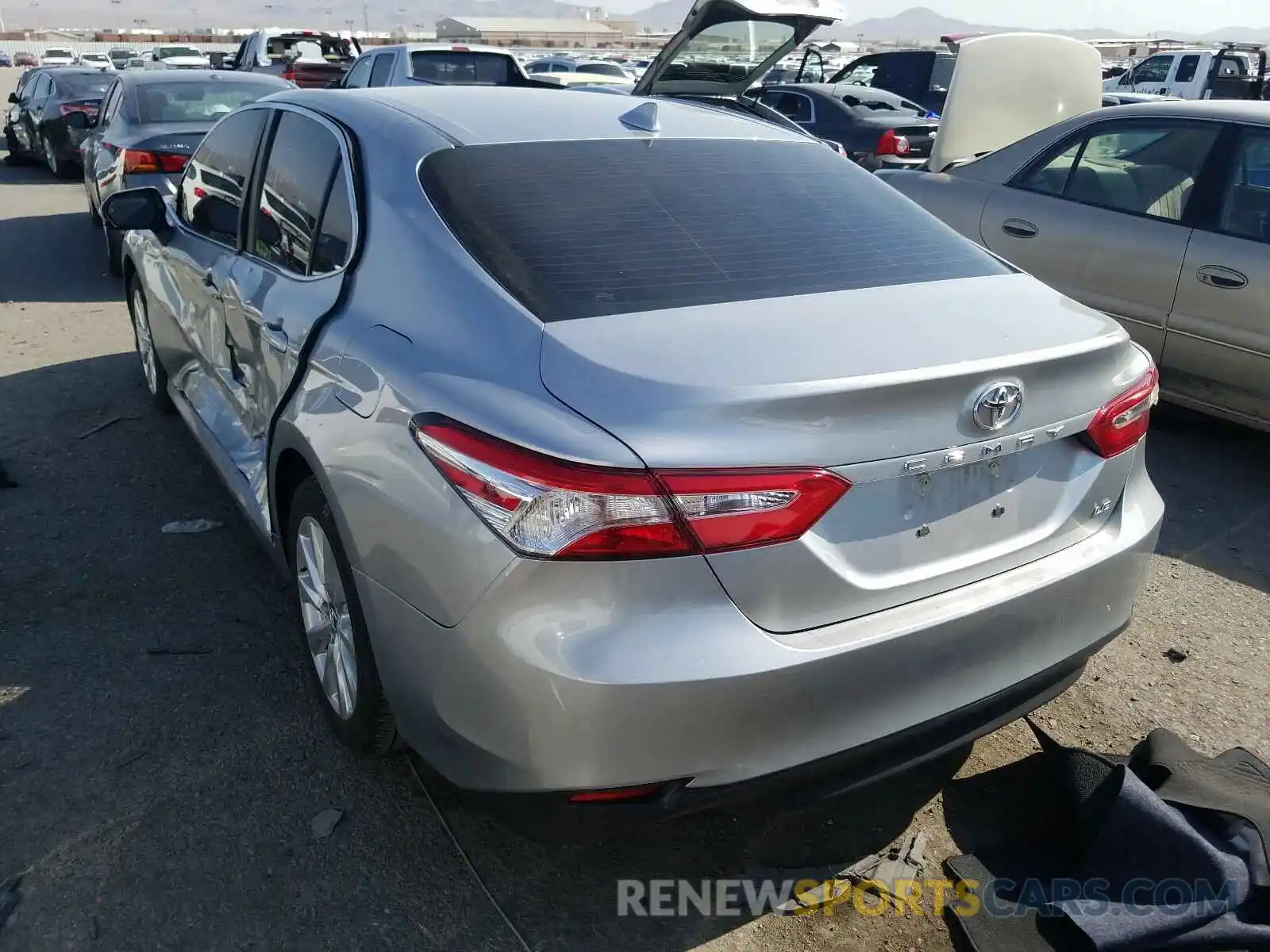 3 Photograph of a damaged car 4T1B11HK9KU266593 TOYOTA CAMRY 2019