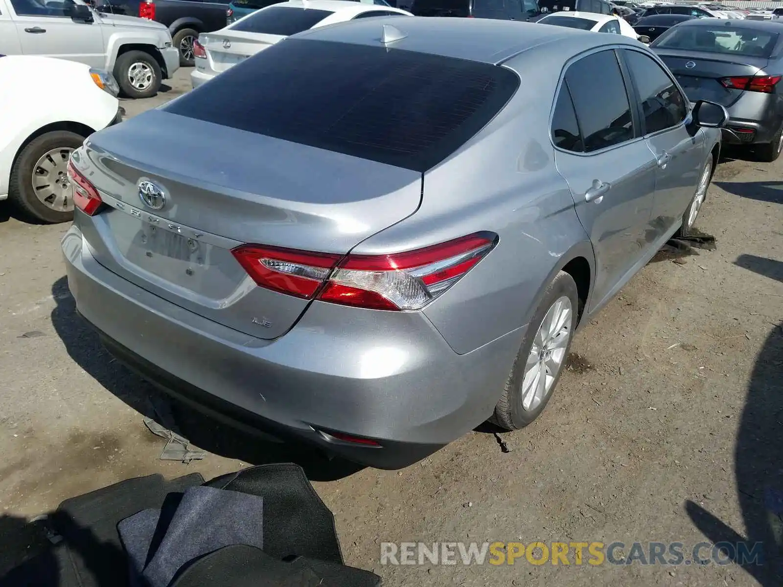 4 Photograph of a damaged car 4T1B11HK9KU266593 TOYOTA CAMRY 2019