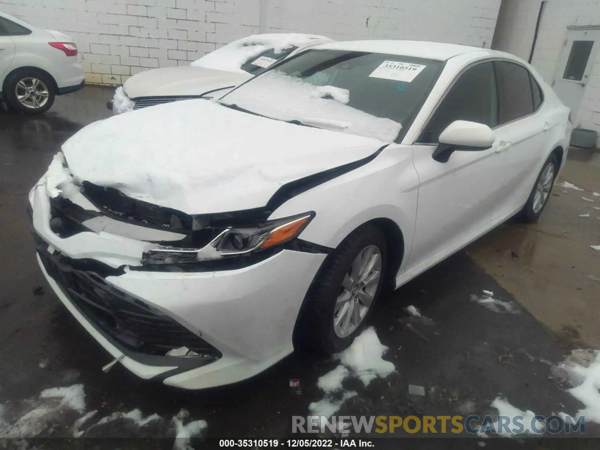 2 Photograph of a damaged car 4T1B11HK9KU266612 TOYOTA CAMRY 2019