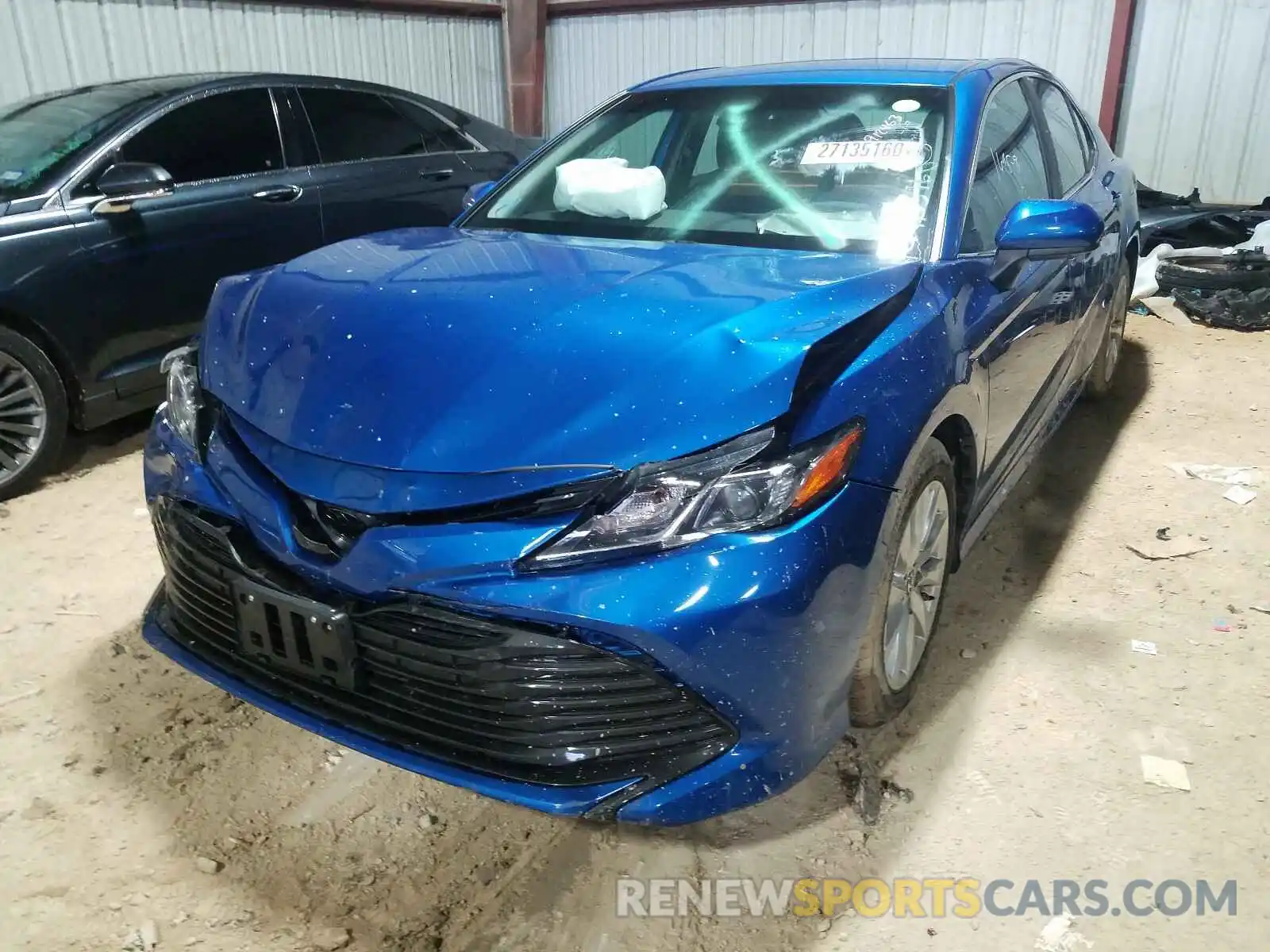 2 Photograph of a damaged car 4T1B11HK9KU267789 TOYOTA CAMRY 2019