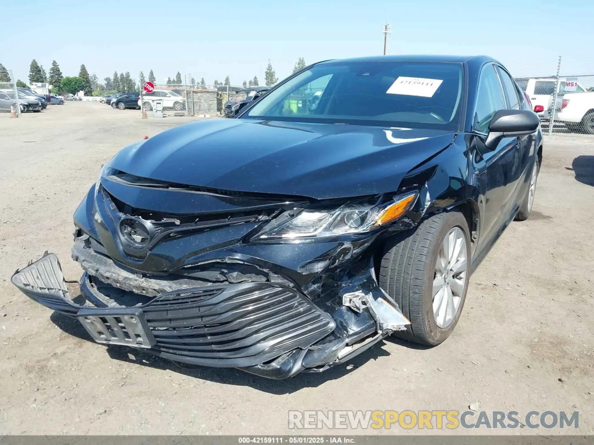 2 Photograph of a damaged car 4T1B11HK9KU268294 TOYOTA CAMRY 2019