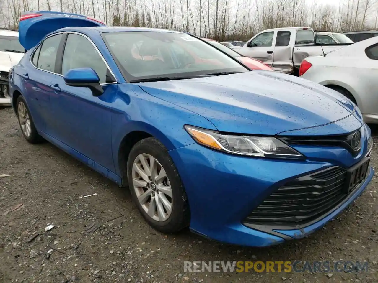 1 Photograph of a damaged car 4T1B11HK9KU268523 TOYOTA CAMRY 2019