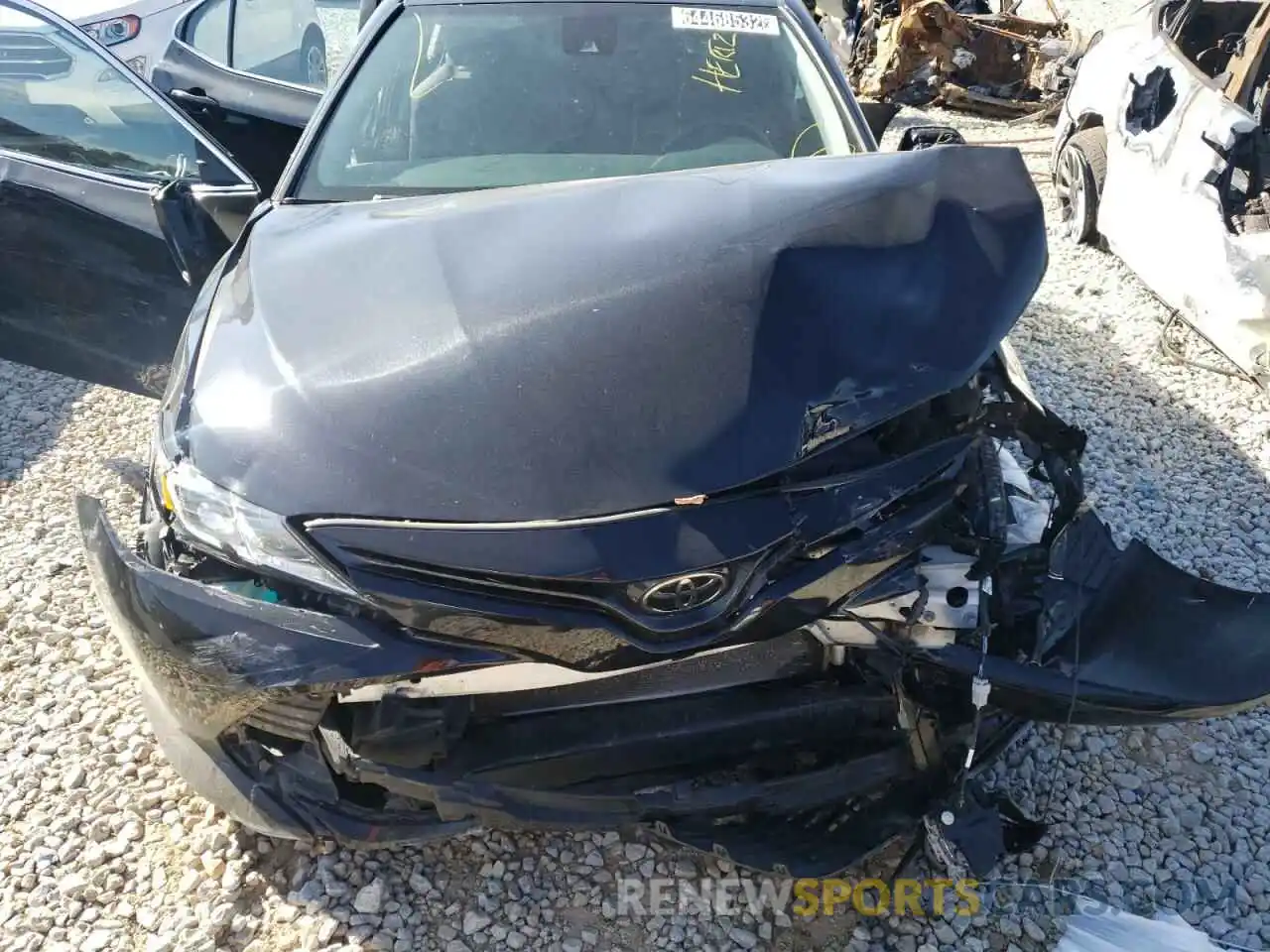 7 Photograph of a damaged car 4T1B11HK9KU268859 TOYOTA CAMRY 2019