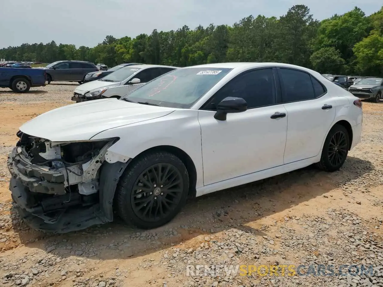 1 Photograph of a damaged car 4T1B11HK9KU269042 TOYOTA CAMRY 2019