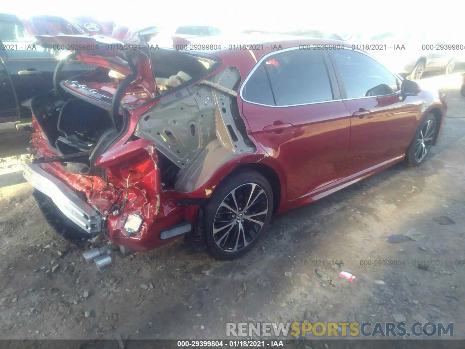 3 Photograph of a damaged car 4T1B11HK9KU271776 TOYOTA CAMRY 2019