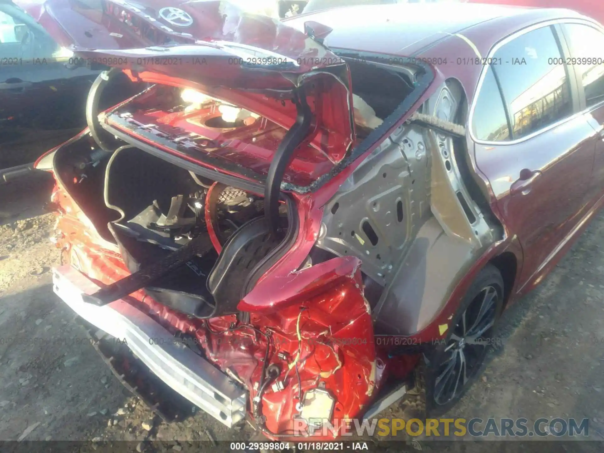 5 Photograph of a damaged car 4T1B11HK9KU271776 TOYOTA CAMRY 2019