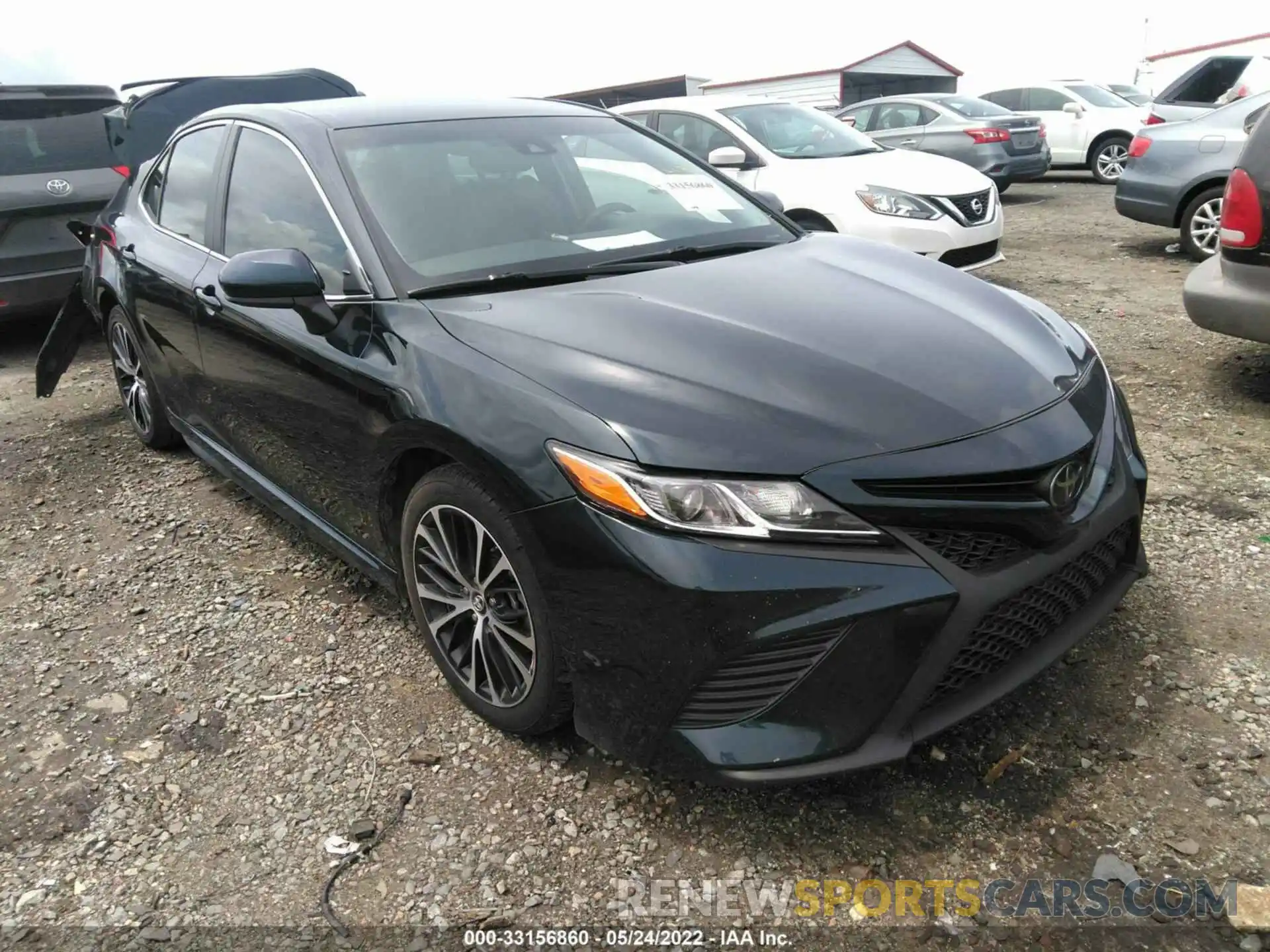 1 Photograph of a damaged car 4T1B11HK9KU275830 TOYOTA CAMRY 2019